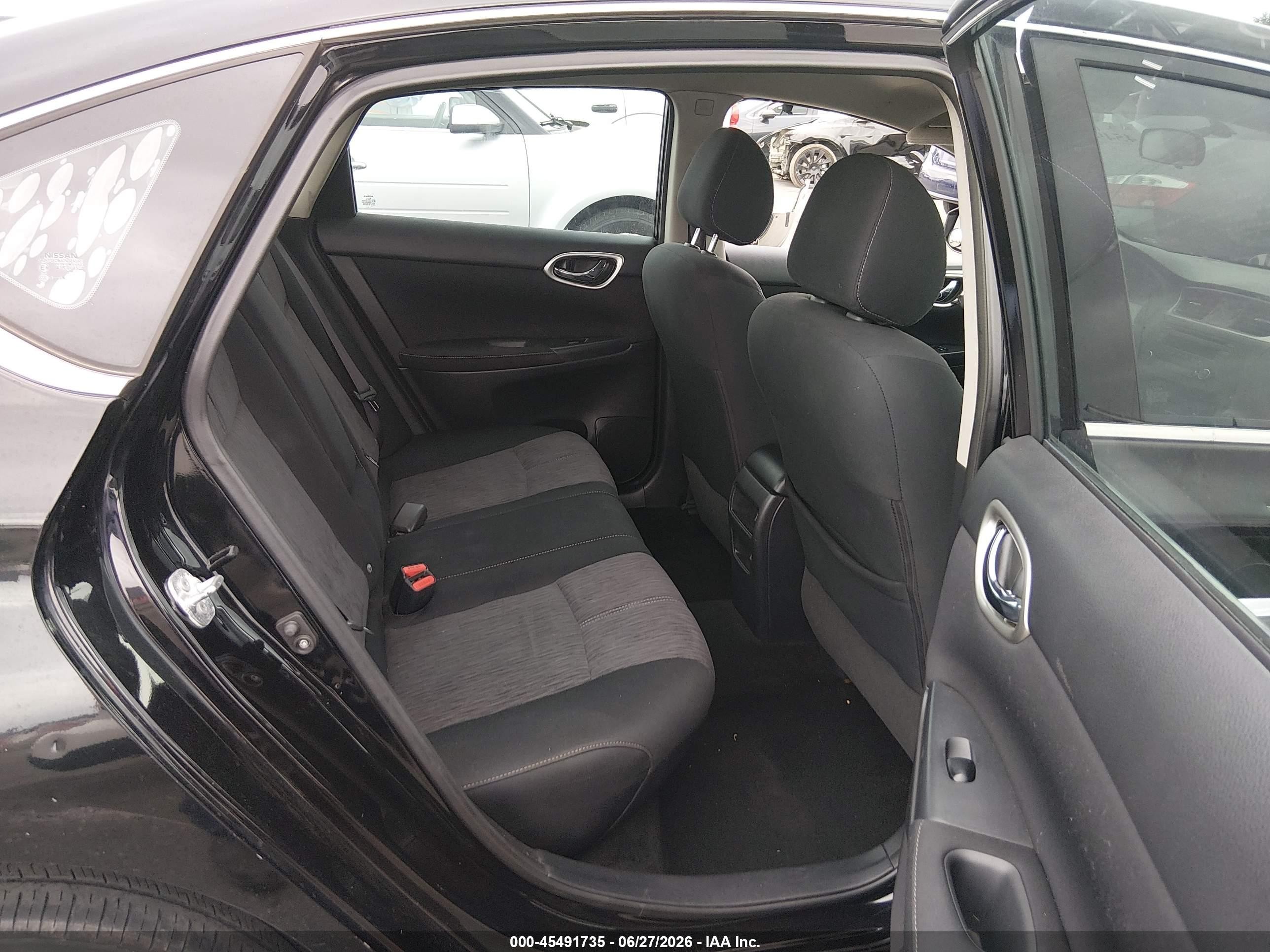 2014 Nissan Sentra Sv Black vin: 3N1AB7AP6EY331846