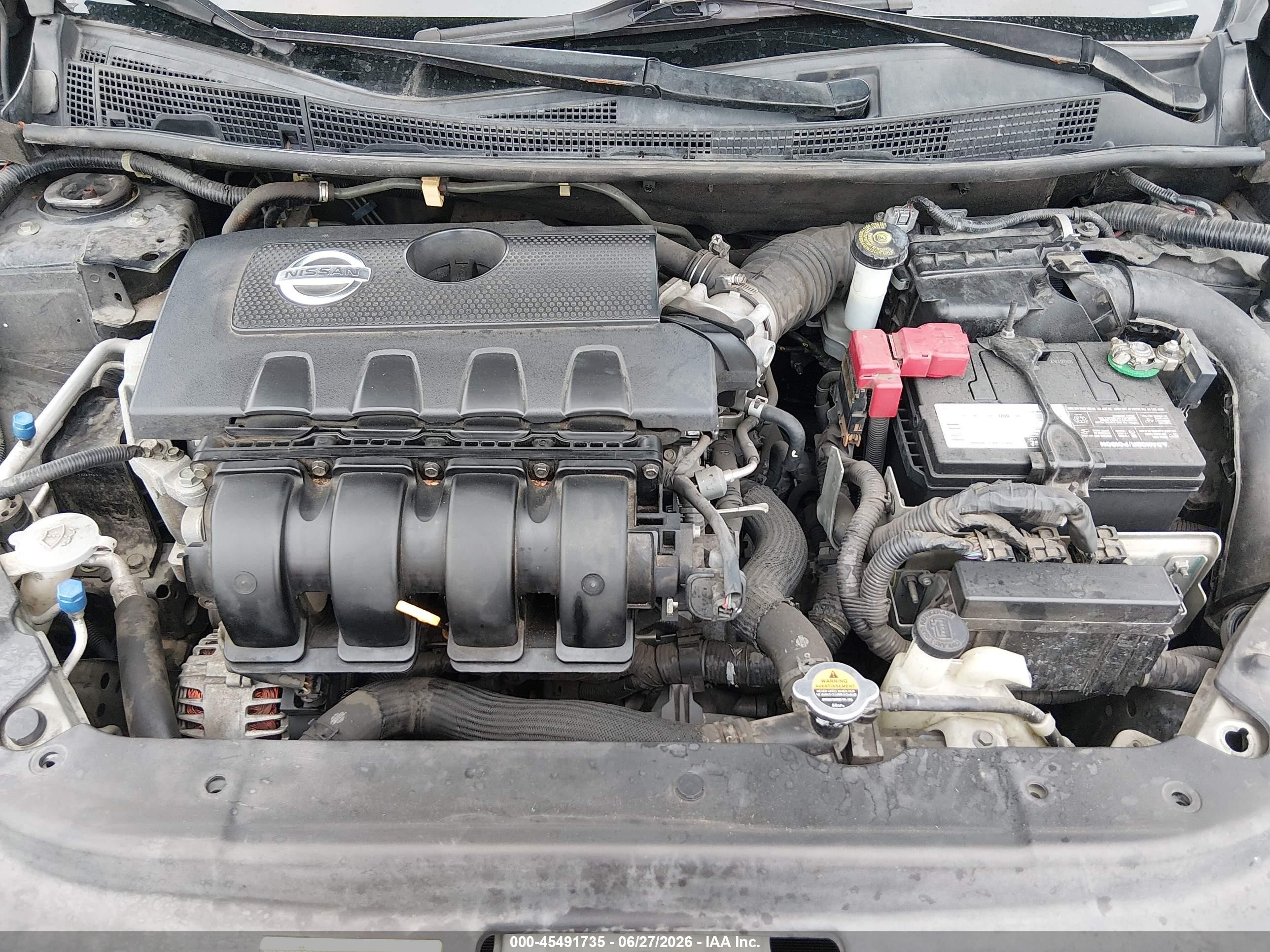 2014 Nissan Sentra Sv Black vin: 3N1AB7AP6EY331846