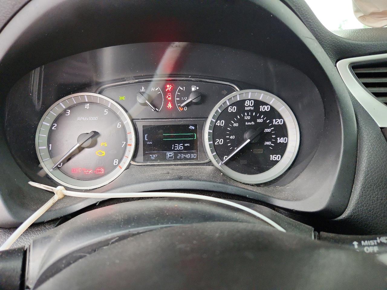 2014 Nissan Sentra Sr Черный vin: 3N1AB7AP6EY333676