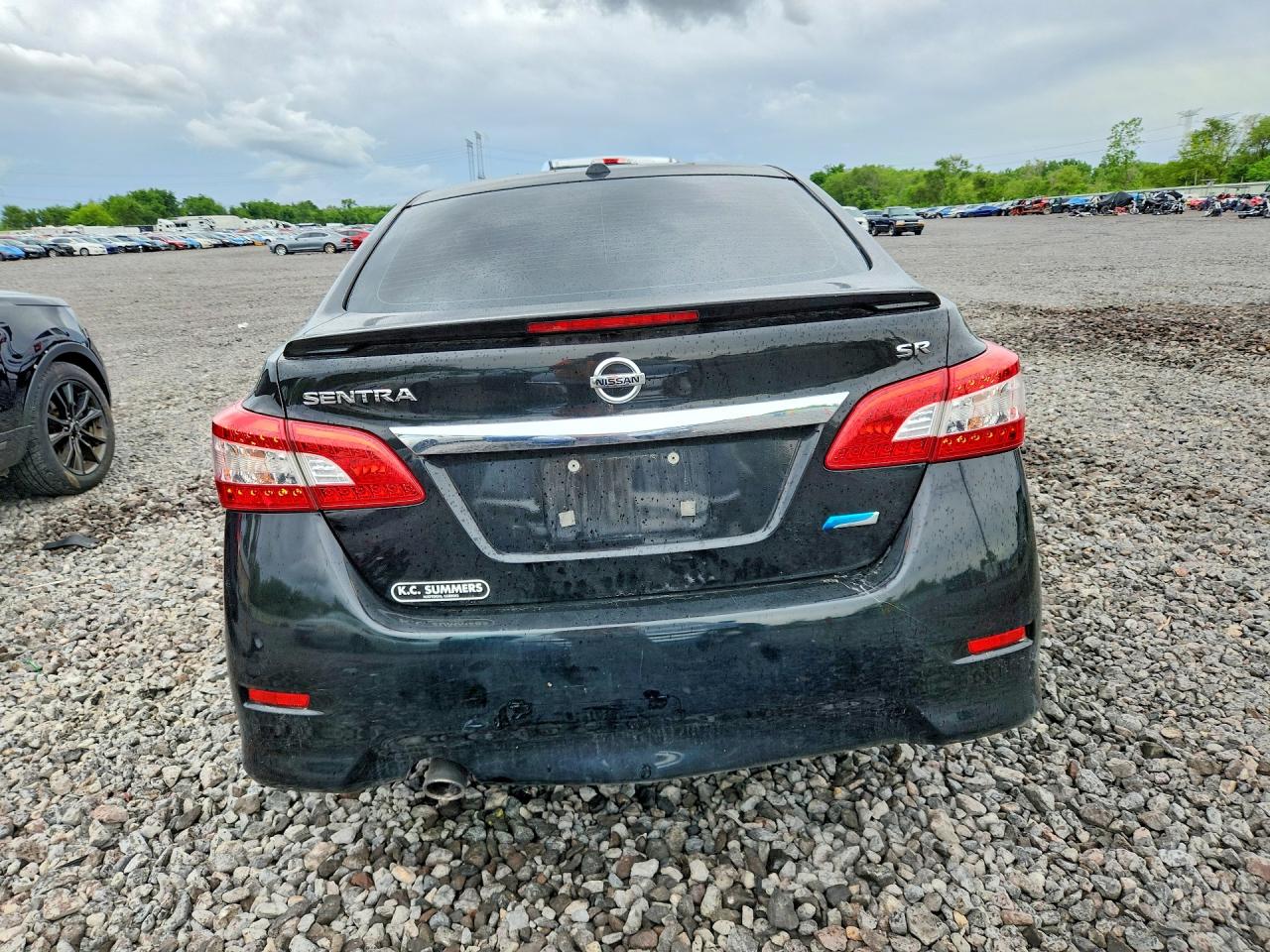 2014 Nissan Sentra Sr Черный vin: 3N1AB7AP6EY333676