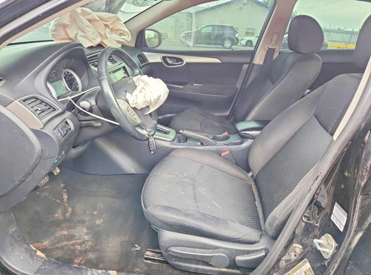 2014 Nissan Sentra Sr Черный vin: 3N1AB7AP6EY333676
