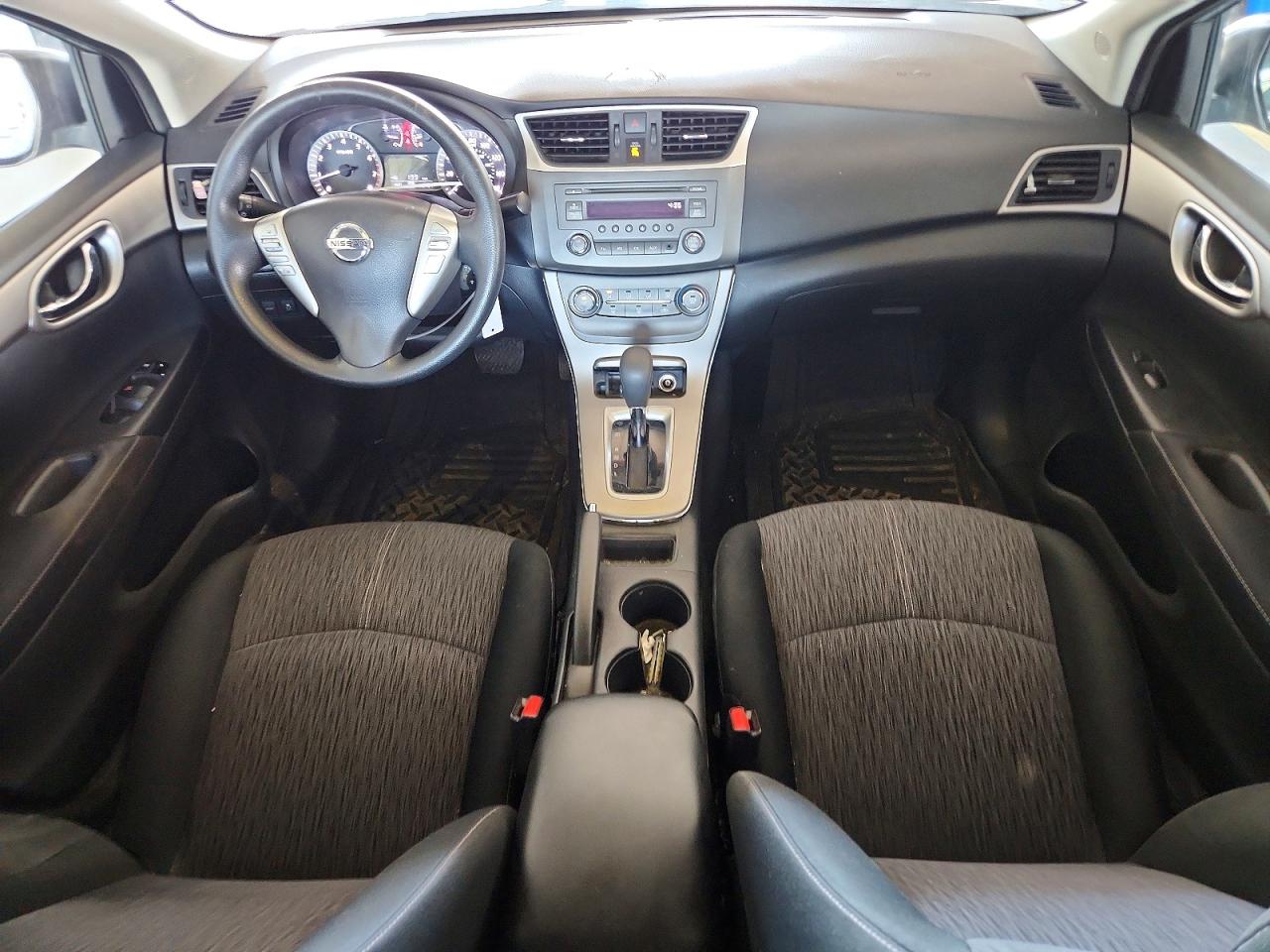 2014 Nissan Sentra Sv Silver vin: 3N1AB7AP6EY339624