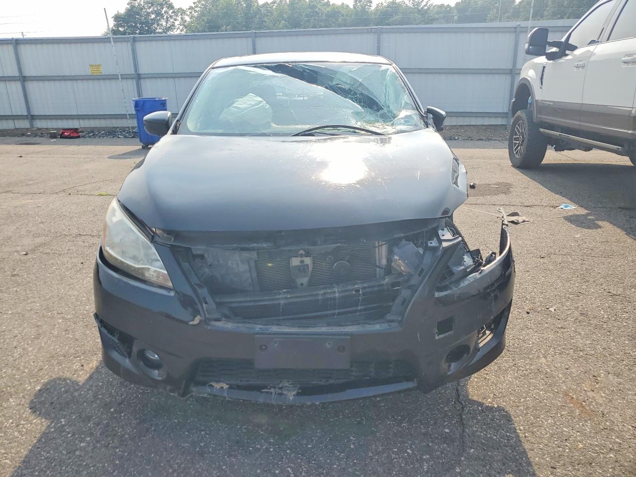 2014 Nissan Sentra Sr Black vin: 3N1AB7AP6EY340370