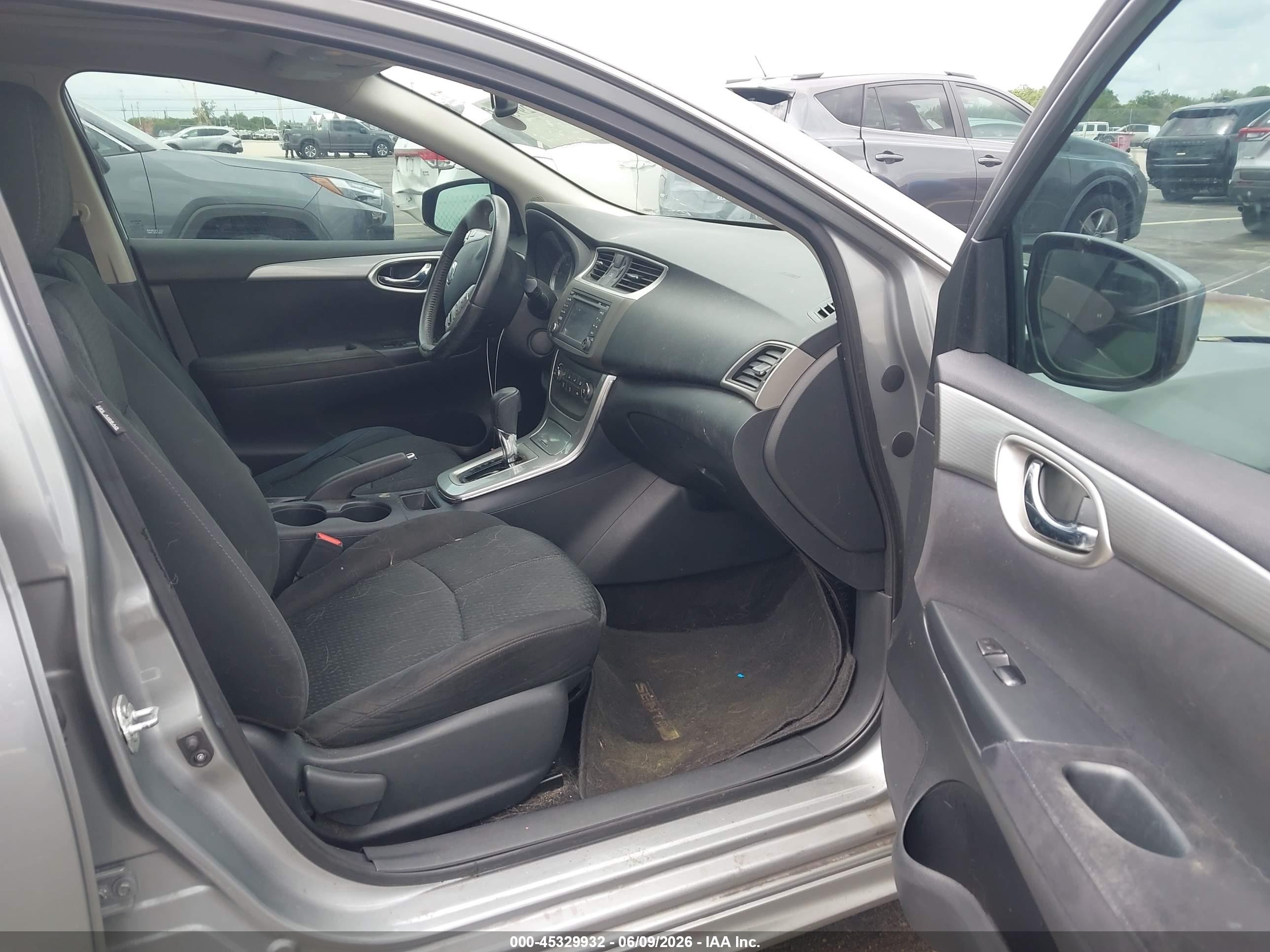 2014 Nissan Sentra Sr Silver vin: 3N1AB7AP6EY341342