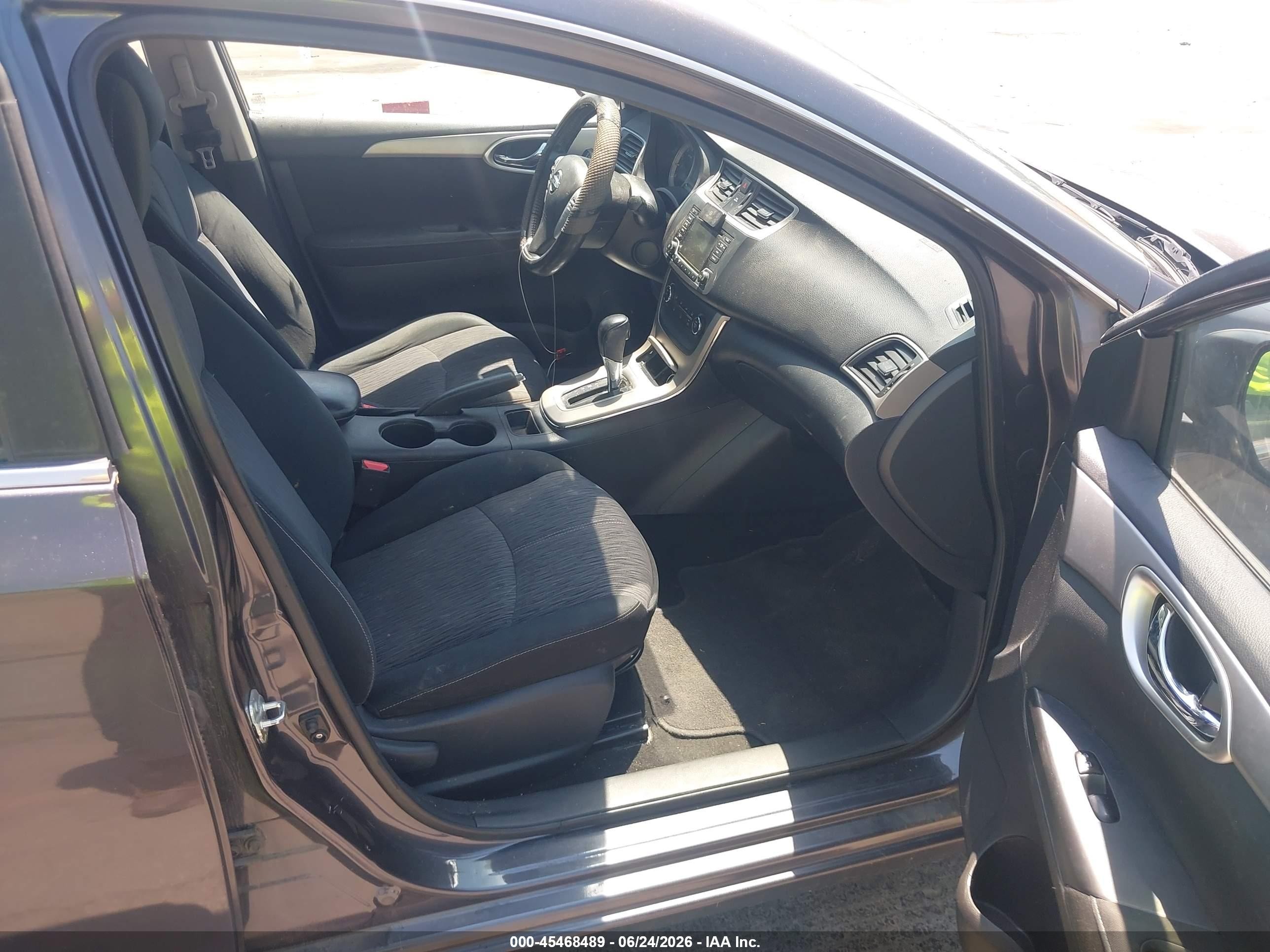 2015 Nissan Sentra Fe+ S/s/sl/sr/sv Silver vin: 3N1AB7AP6FL643065