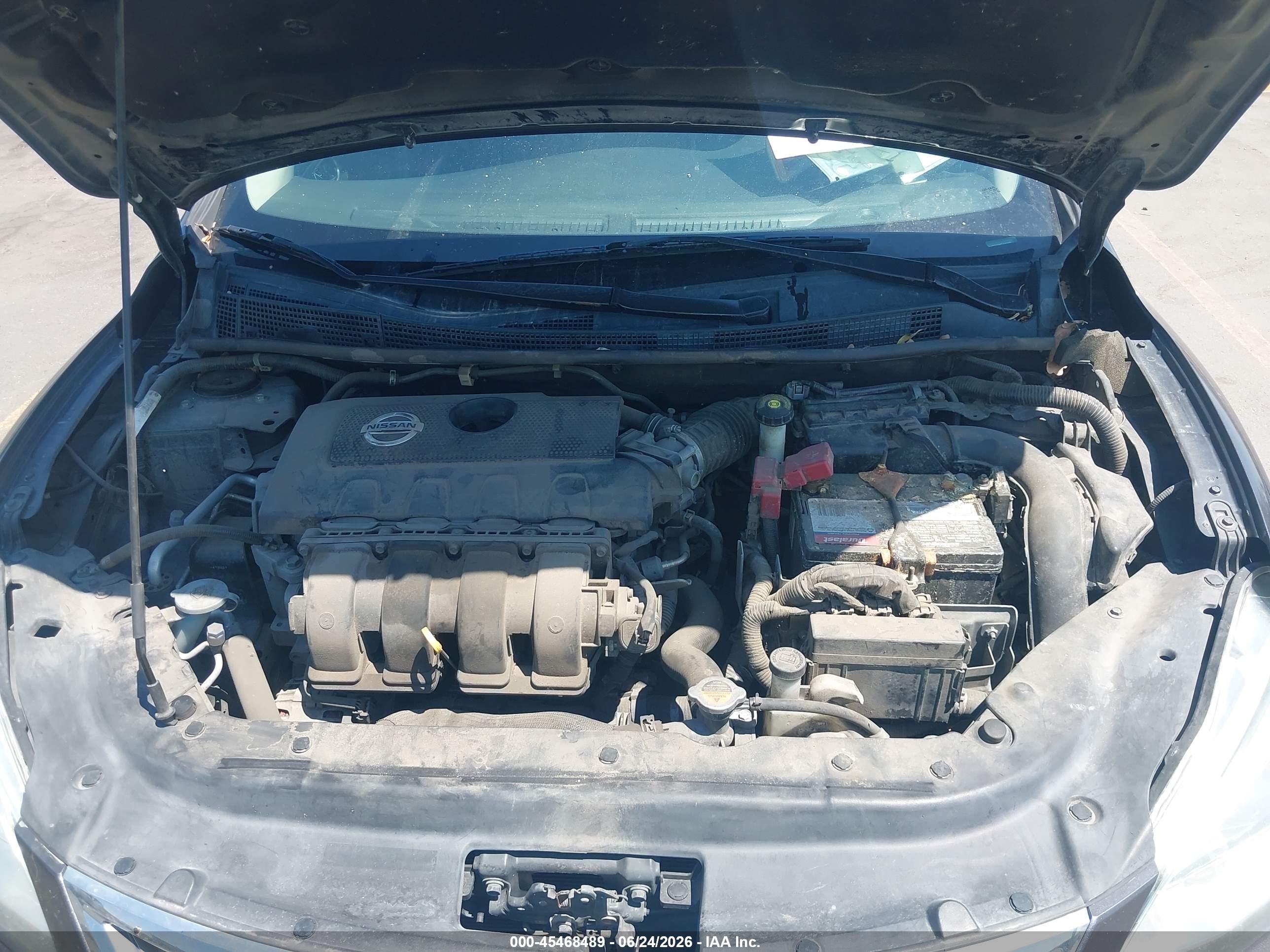 2015 Nissan Sentra Fe+ S/s/sl/sr/sv Silver vin: 3N1AB7AP6FL643065