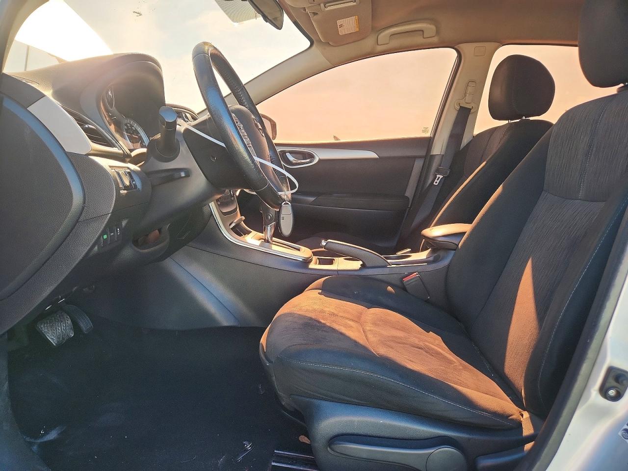 2015 Nissan Sentra Sv Silver vin: 3N1AB7AP6FL652770