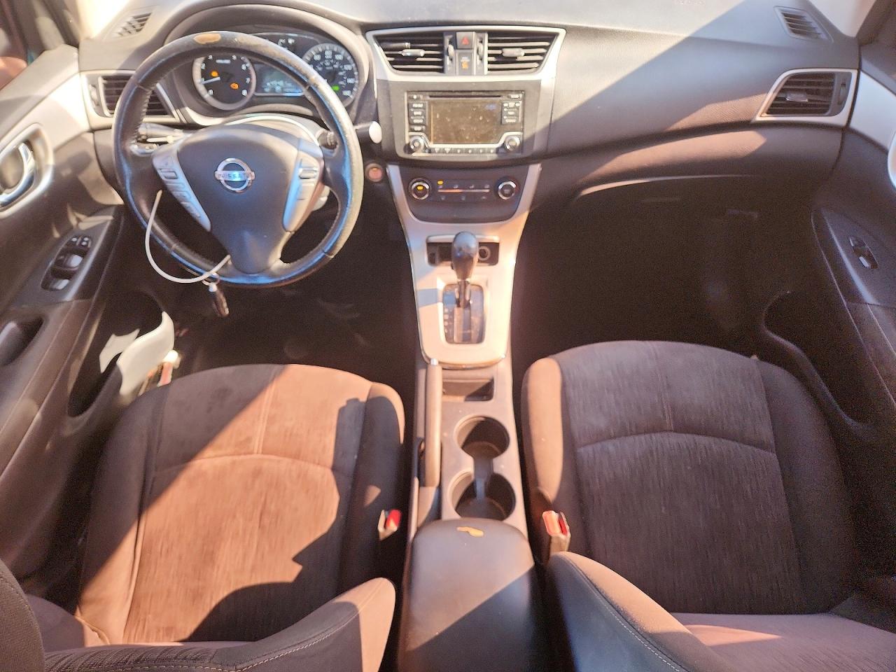 2015 Nissan Sentra Sv Silver vin: 3N1AB7AP6FL652770