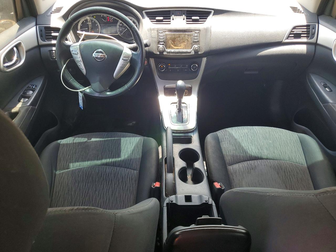 2015 Nissan Sentra Sv Серебряный vin: 3N1AB7AP6FL656642