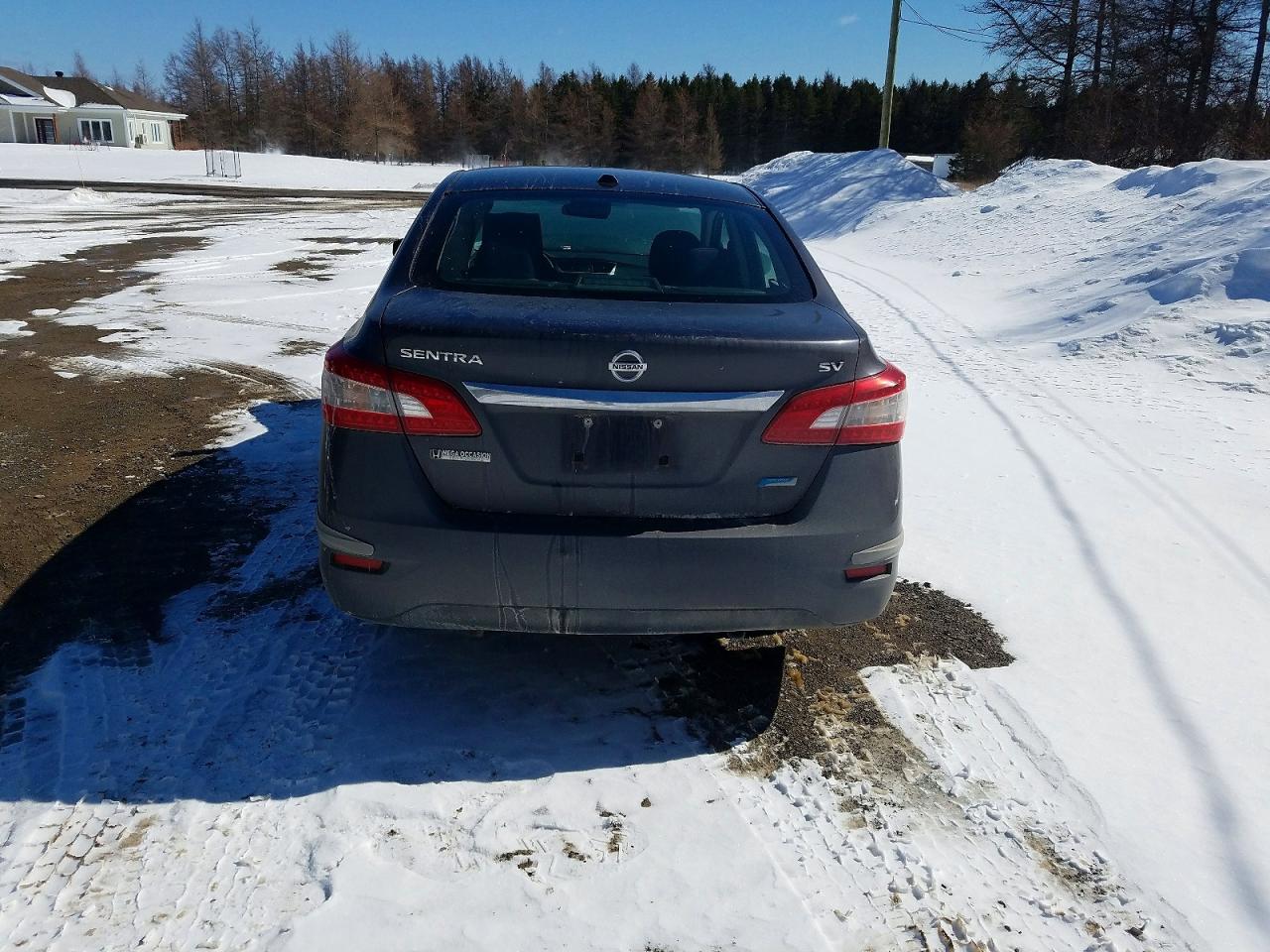 2015 Nissan Sentra Sv Charcoal vin: 3N1AB7AP6FL659864