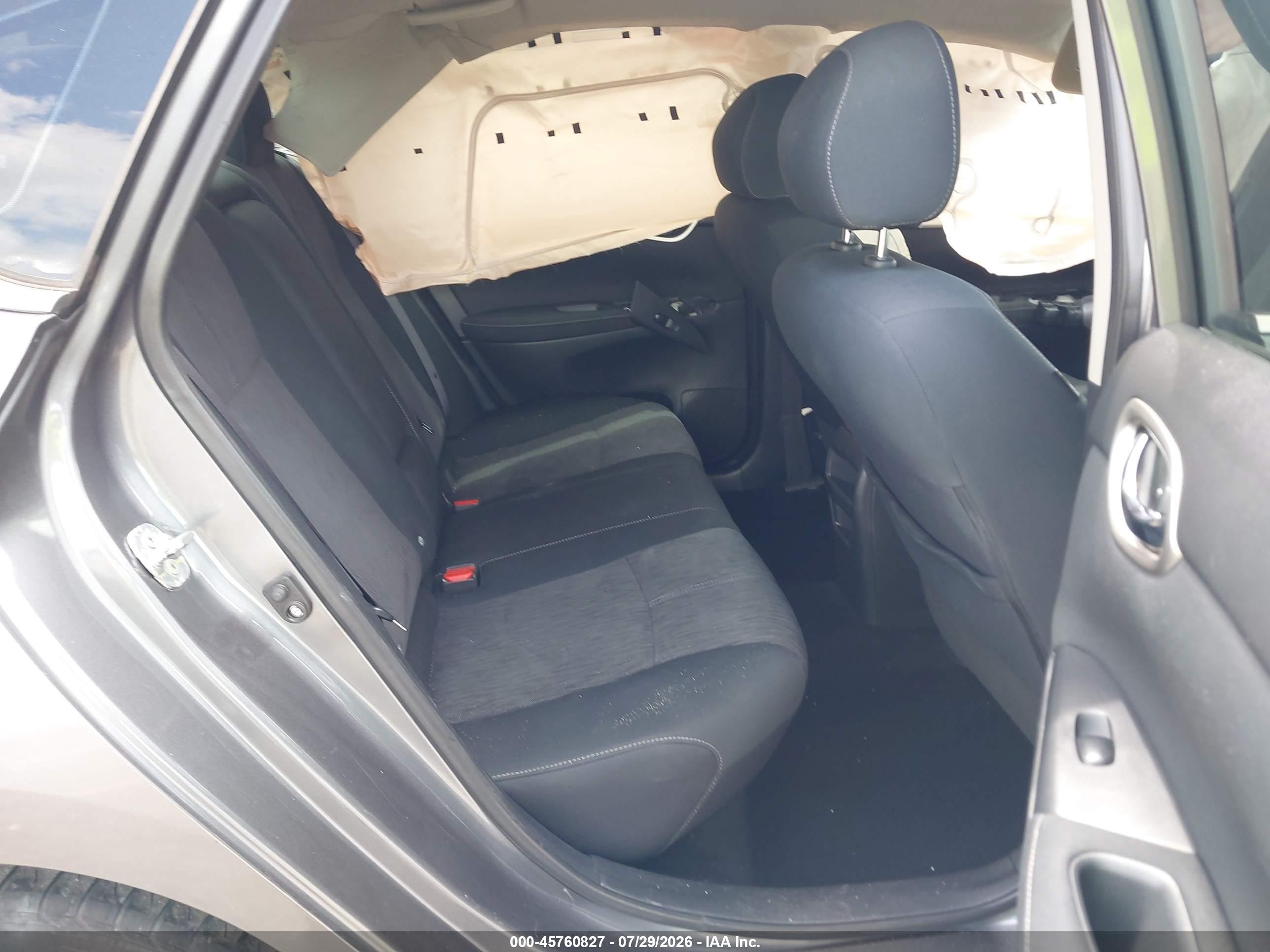 2015 Nissan Sentra Fe+ S/s/sl/sr/sv Gray vin: 3N1AB7AP6FL661615