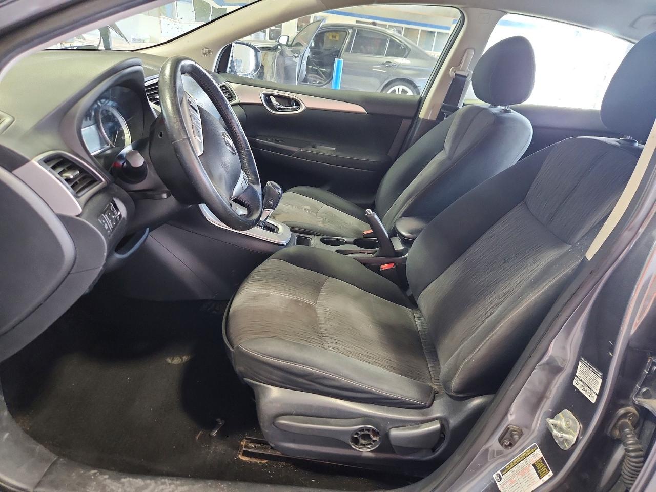 2015 Nissan Sentra Sv Gray vin: 3N1AB7AP6FL662134