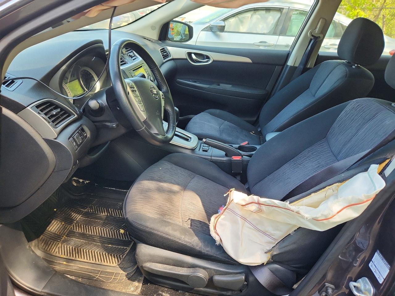 2015 Nissan Sentra S Gray vin: 3N1AB7AP6FL662876