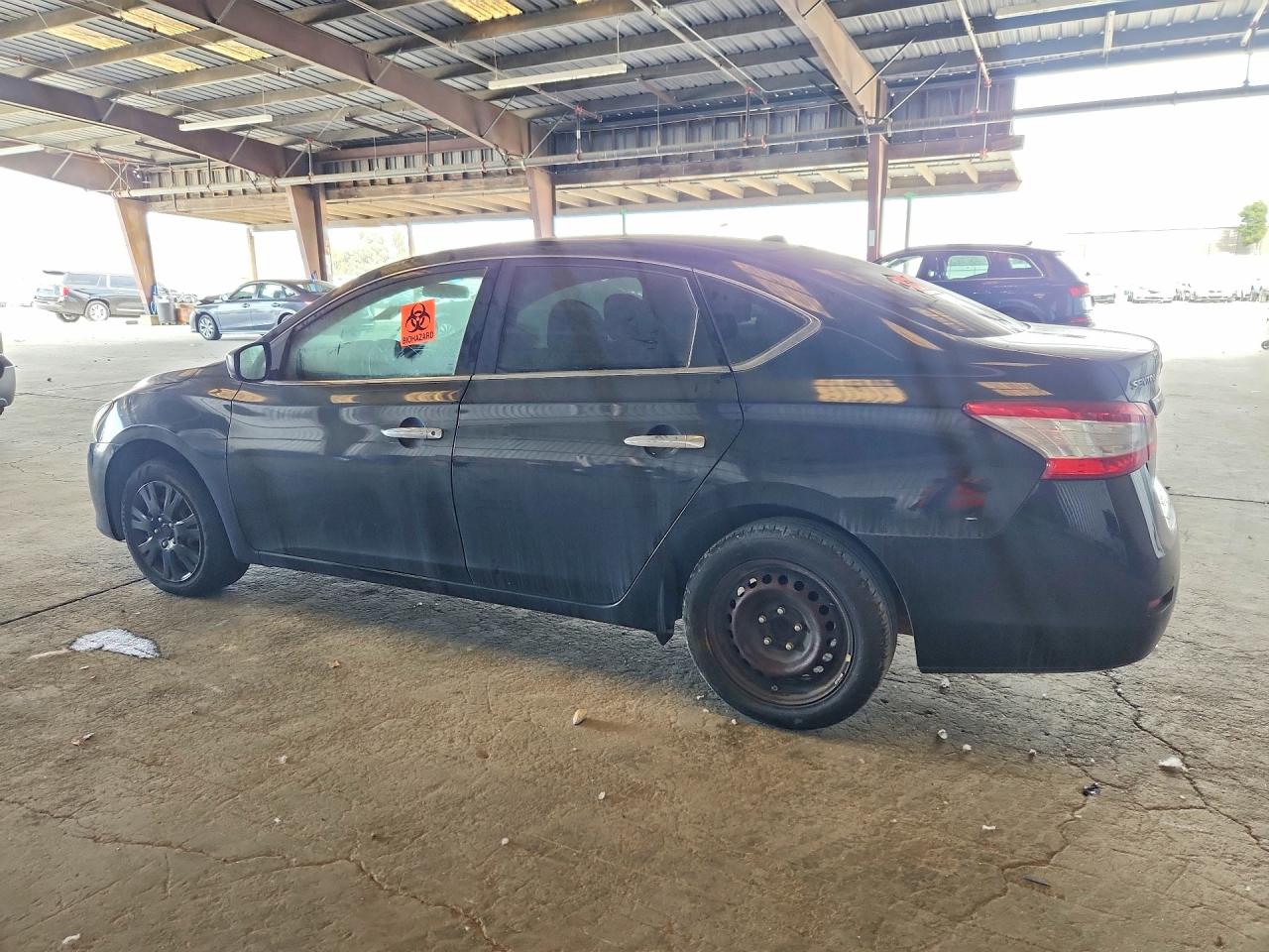 2015 Nissan Sentra Charcoal vin: 3N1AB7AP6FL665180