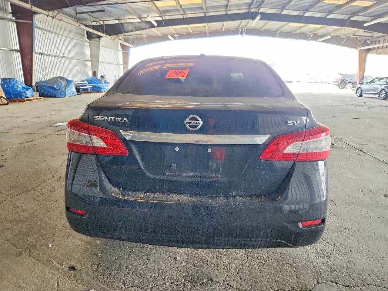 2015 Nissan Sentra Charcoal vin: 3N1AB7AP6FL665180