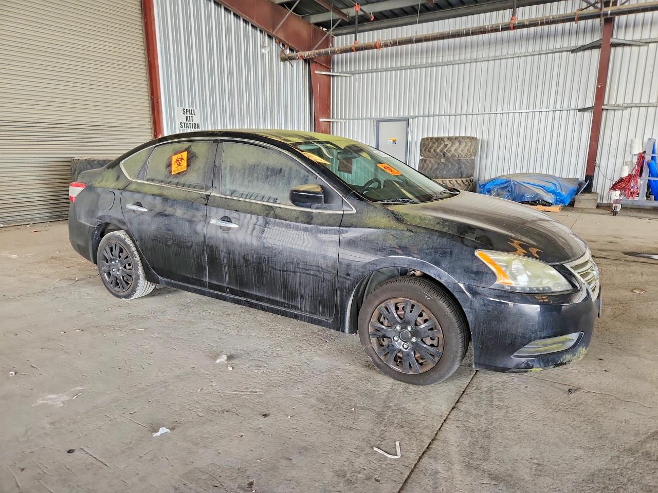 2015 Nissan Sentra Charcoal vin: 3N1AB7AP6FL665180