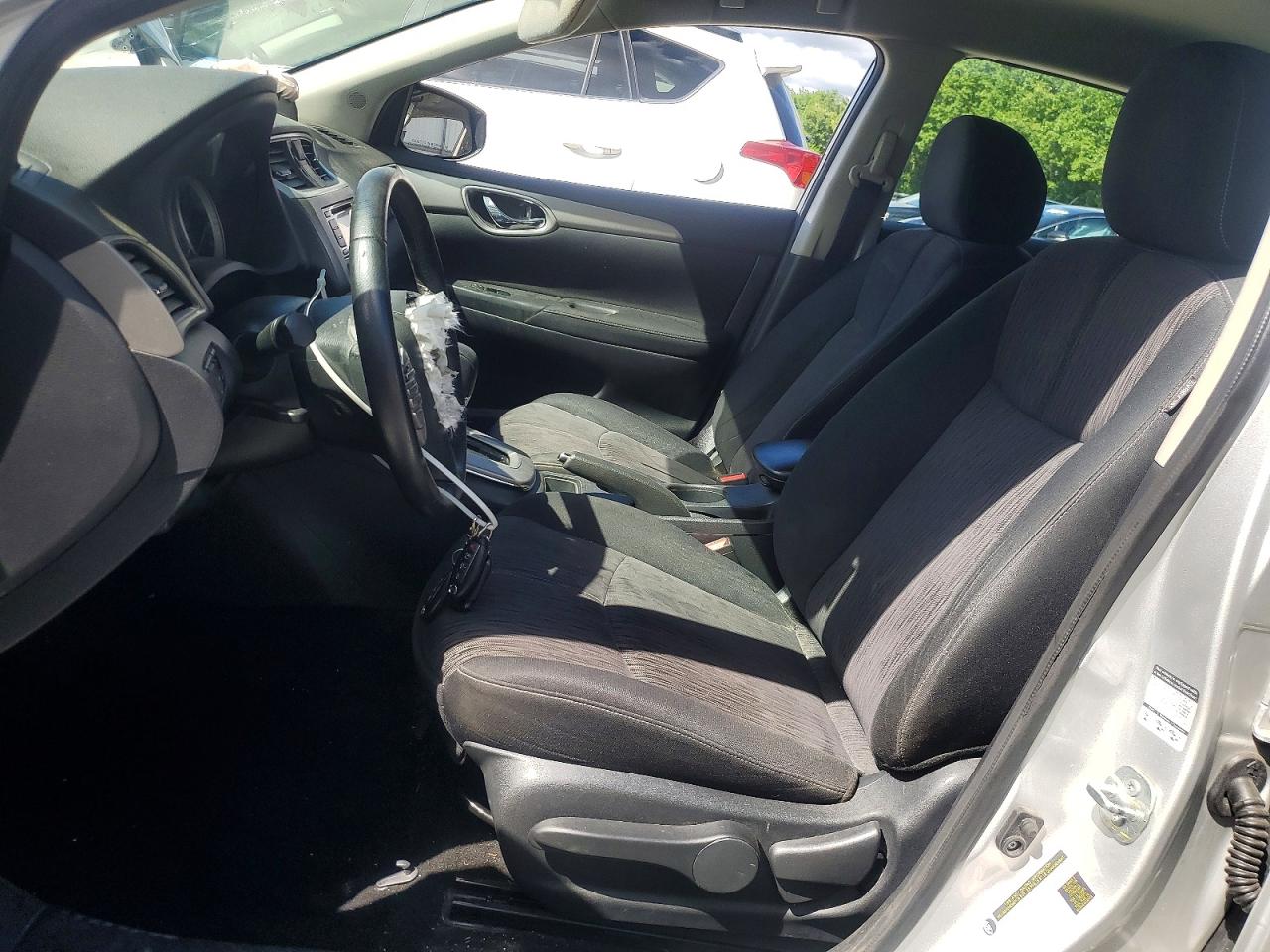 2015 Nissan Sentra Sv Gray vin: 3N1AB7AP6FL667141