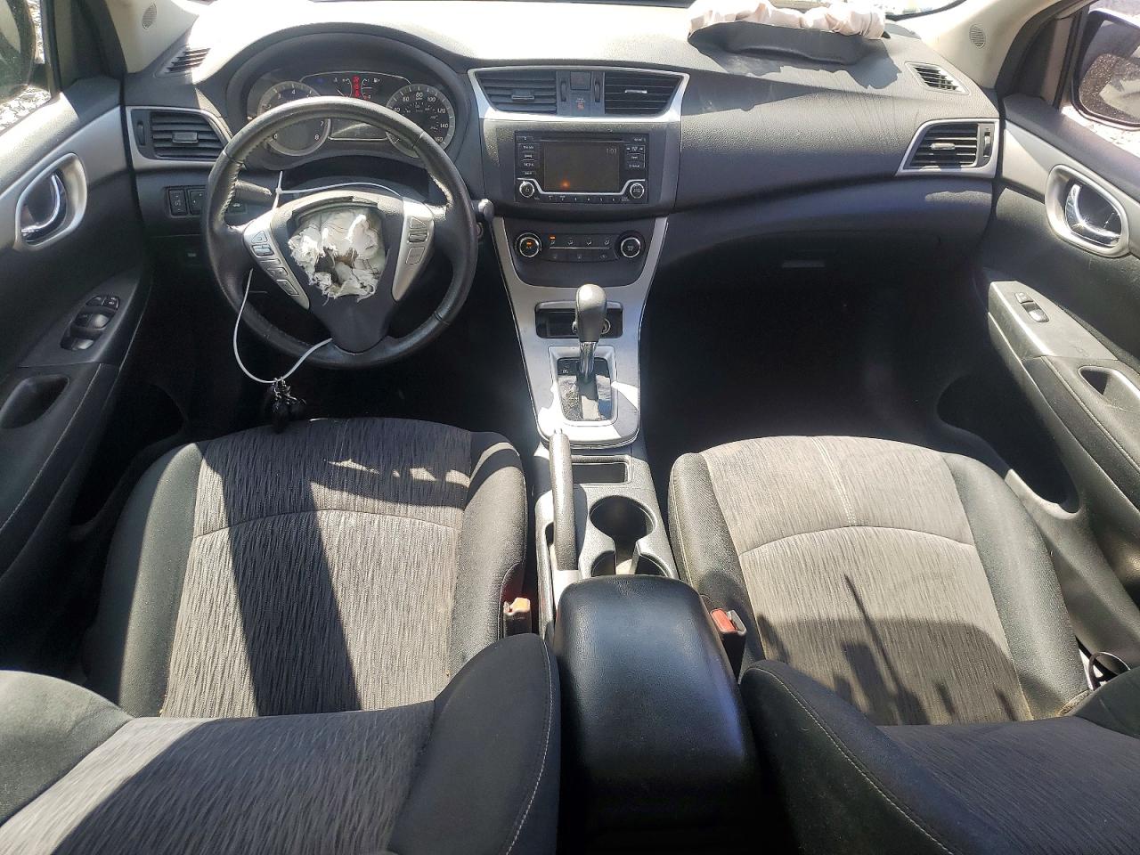 2015 Nissan Sentra Sv Gray vin: 3N1AB7AP6FL667141
