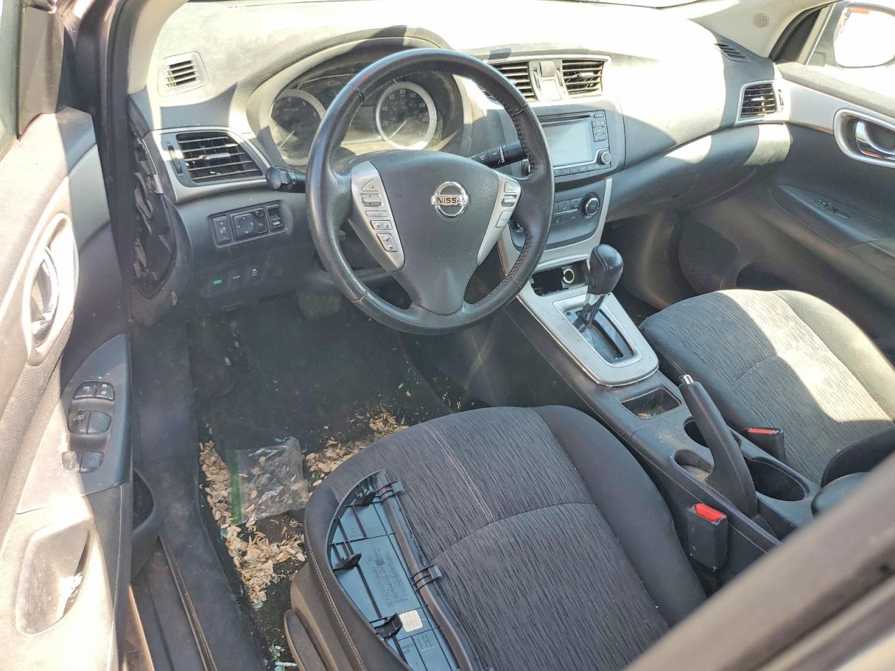 2015 Nissan Sentra Sv Gray vin: 3N1AB7AP6FL675188