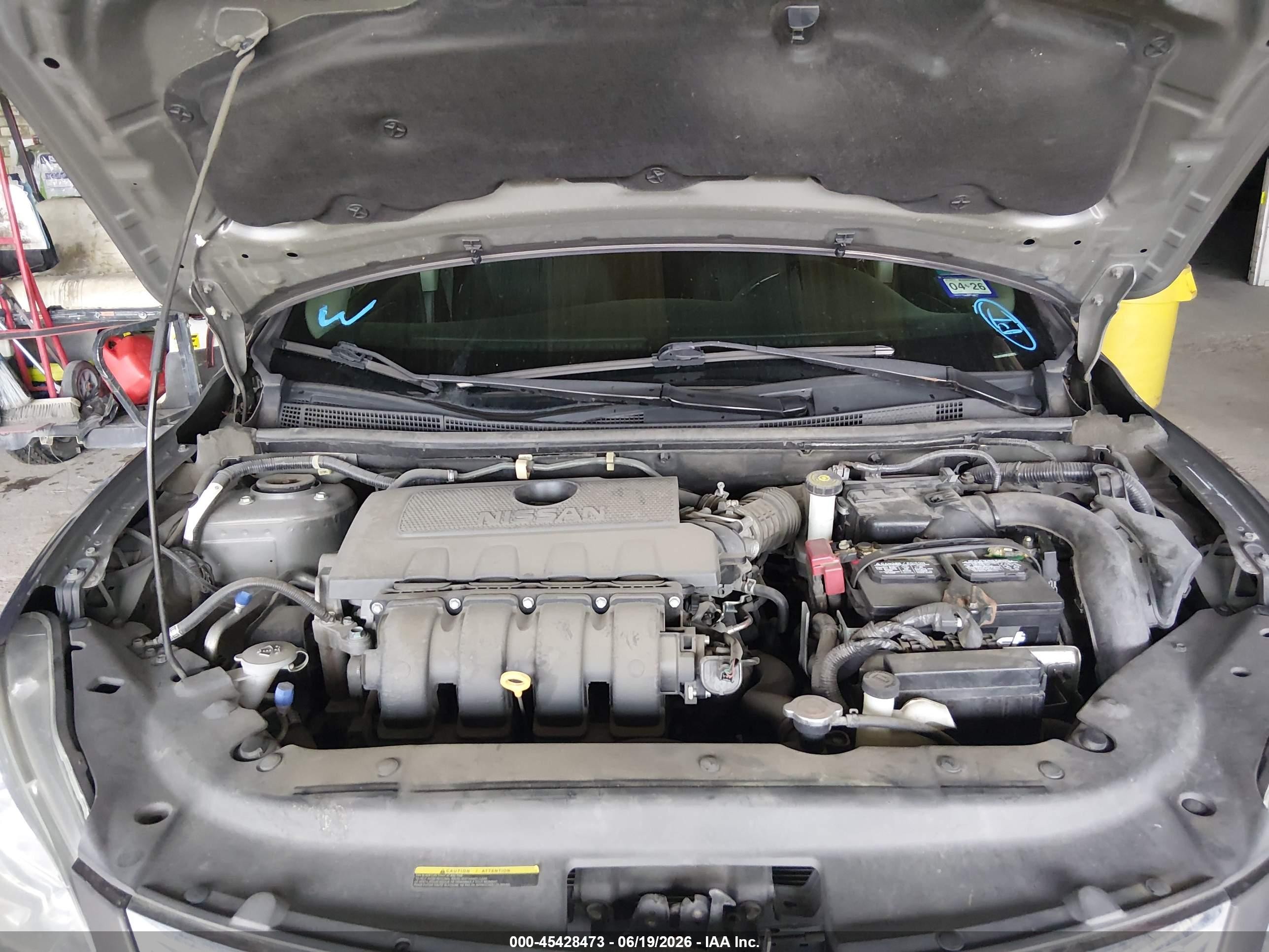 2015 Nissan Sentra Sv Brown vin: 3N1AB7AP6FL679273
