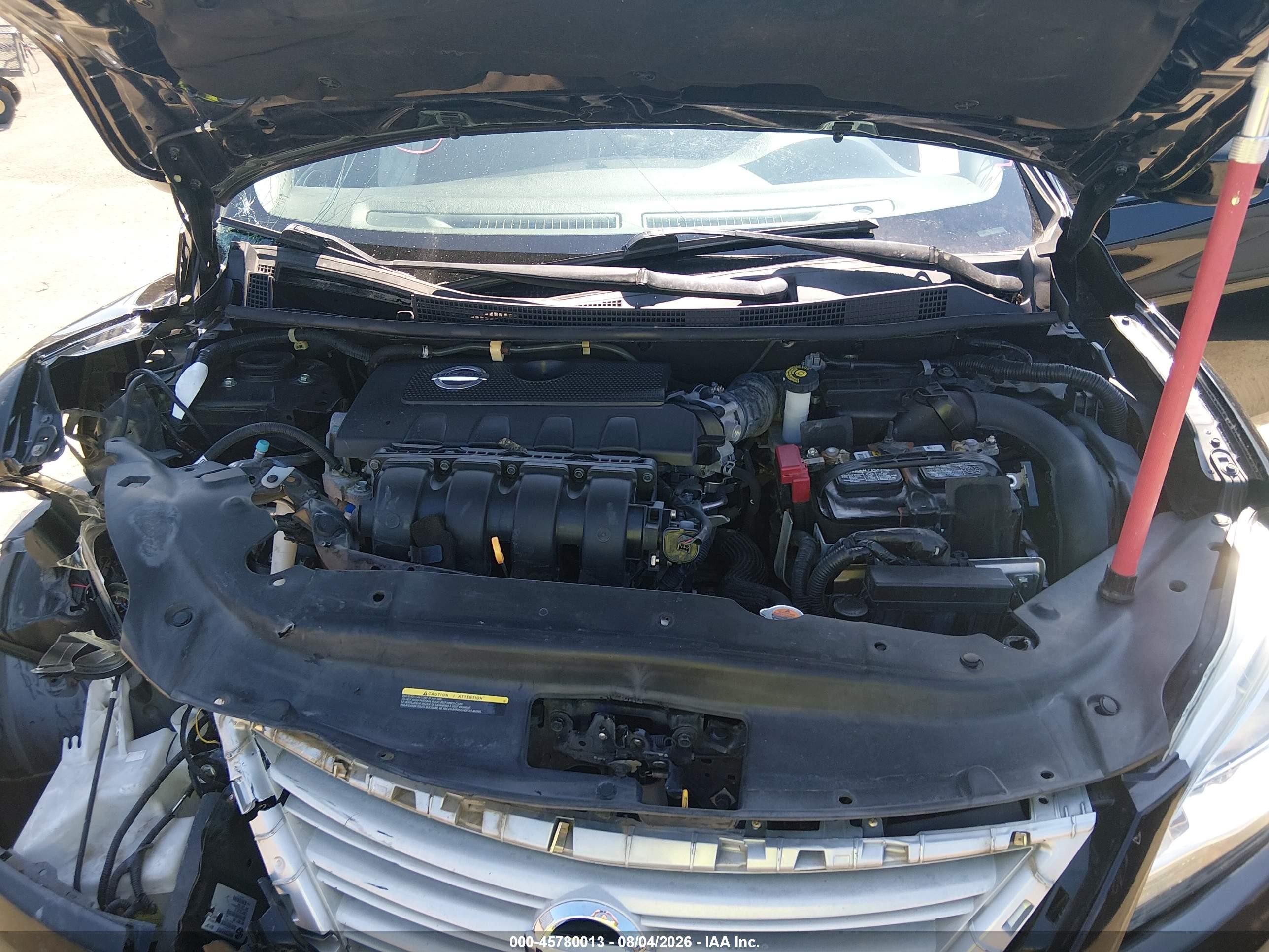 2015 Nissan Sentra S Black vin: 3N1AB7AP6FY213507
