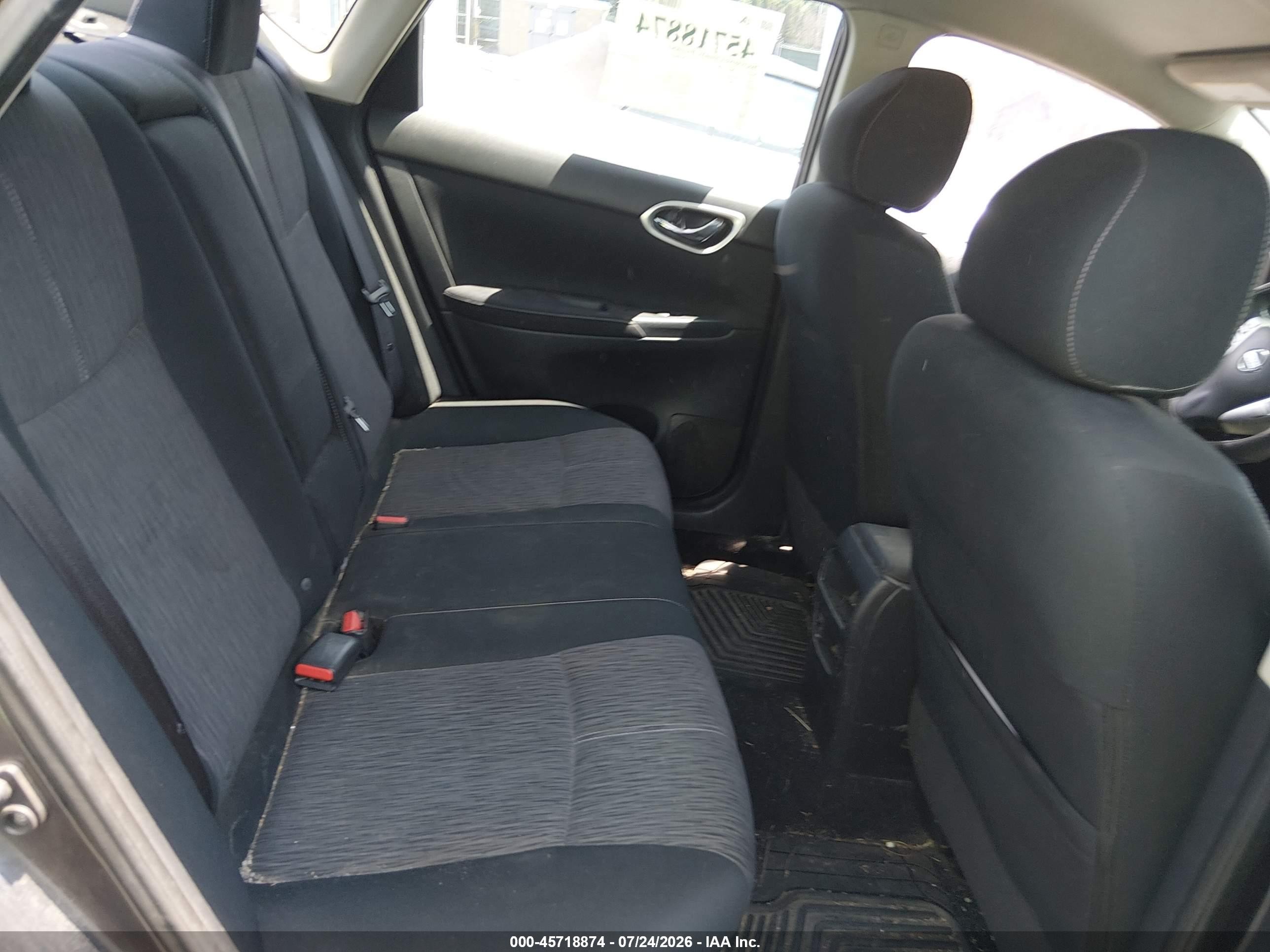 2015 Nissan Sentra Fe+ S/s/sl/sr/sv Gray vin: 3N1AB7AP6FY214138