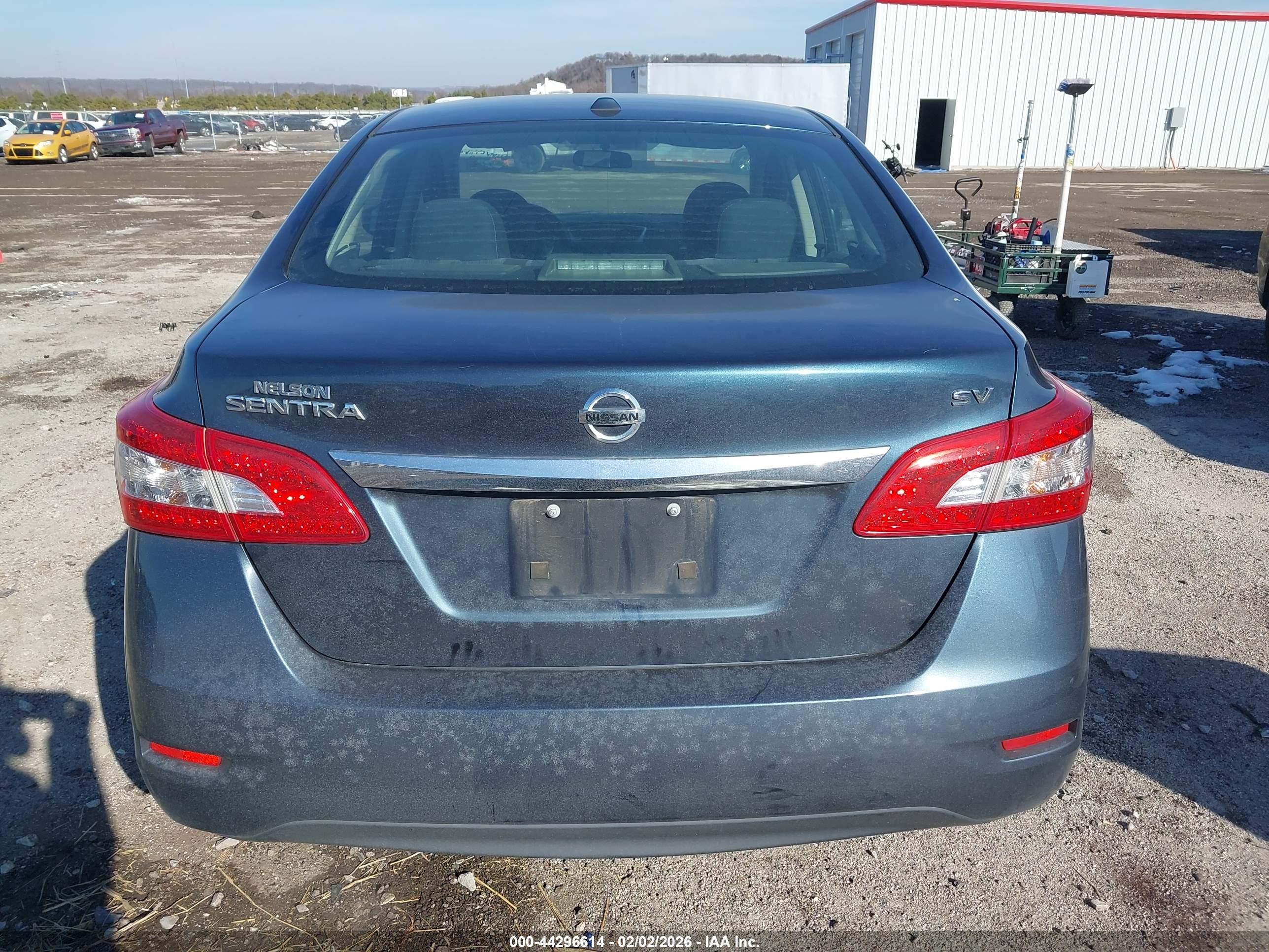 2015 Nissan Sentra Sv Gray vin: 3N1AB7AP6FY215760