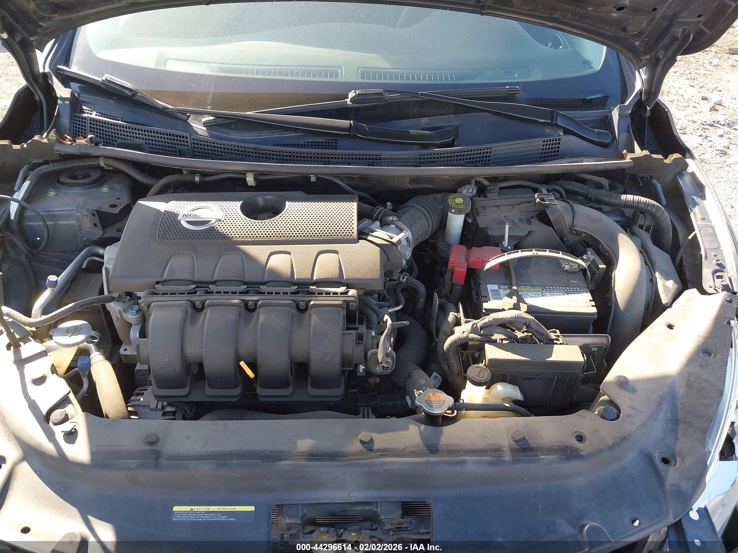 2015 Nissan Sentra Sv Gray vin: 3N1AB7AP6FY215760