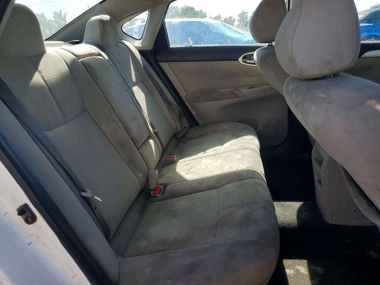 2015 Nissan Sentra S White vin: 3N1AB7AP6FY221946