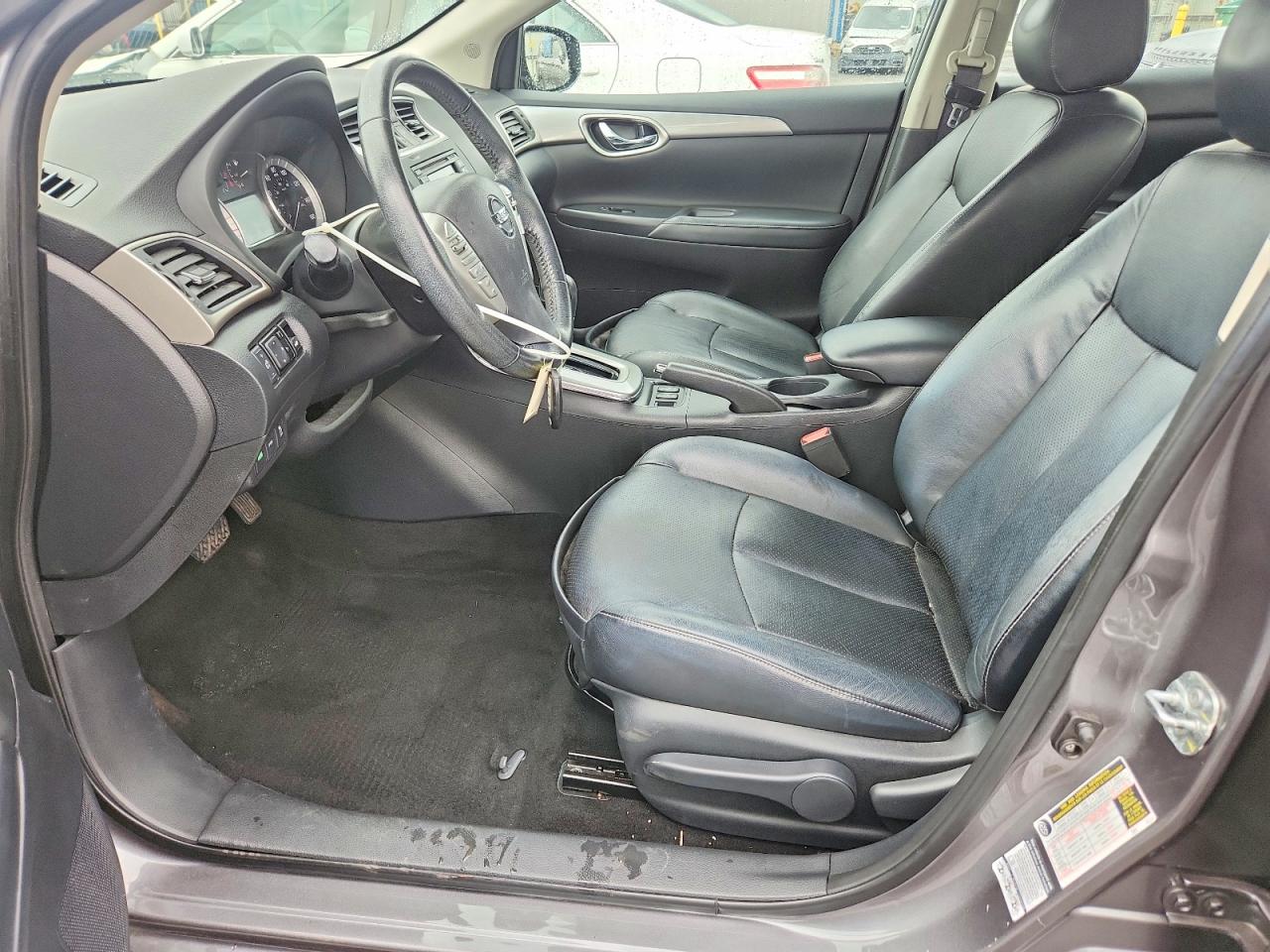 2015 Nissan Sentra Sr Gray vin: 3N1AB7AP6FY227813