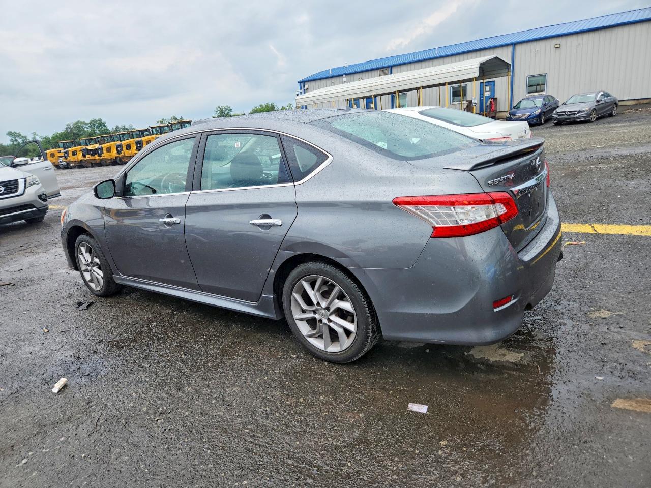 2015 Nissan Sentra Sr Gray vin: 3N1AB7AP6FY227813