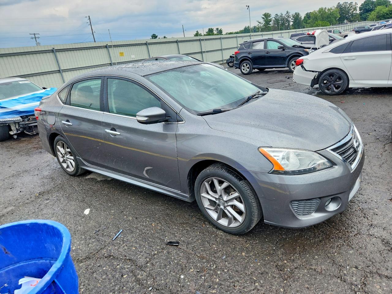 2015 Nissan Sentra Sr Gray vin: 3N1AB7AP6FY227813
