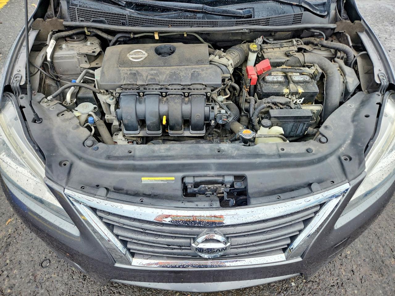 2015 Nissan Sentra Sr Gray vin: 3N1AB7AP6FY227813
