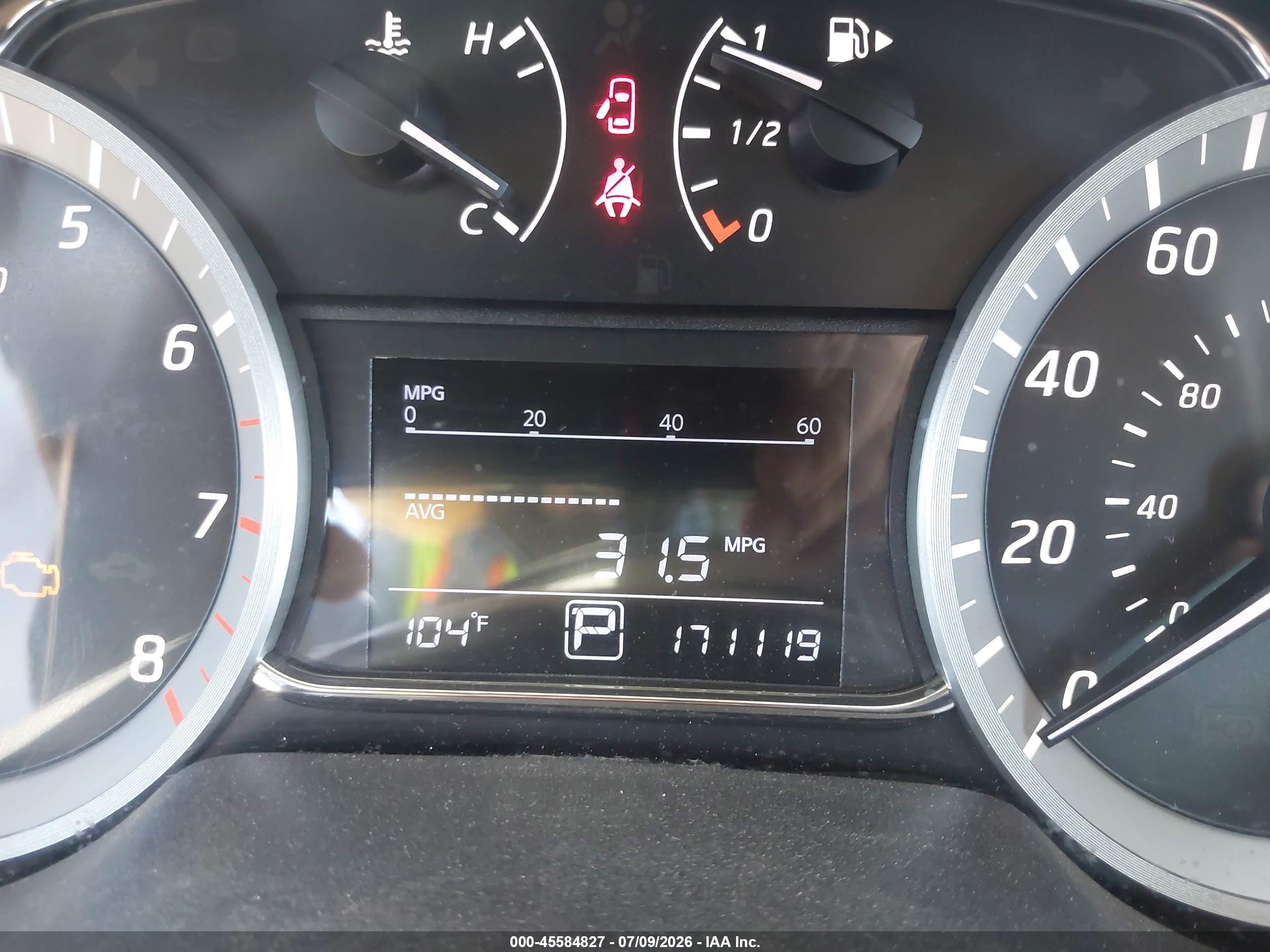 2015 Nissan Sentra Sv Серый vin: 3N1AB7AP6FY235023