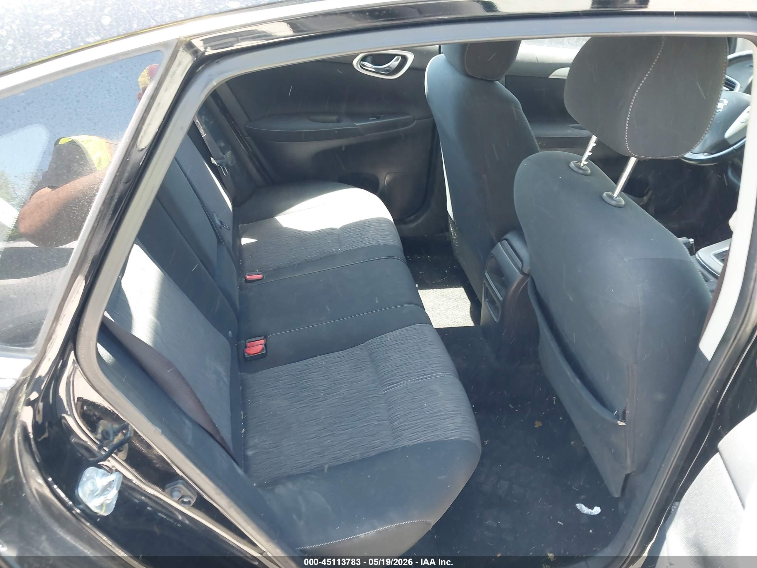 2015 Nissan Sentra Fe+ S/s/sl/sr/sv Черный vin: 3N1AB7AP6FY250573