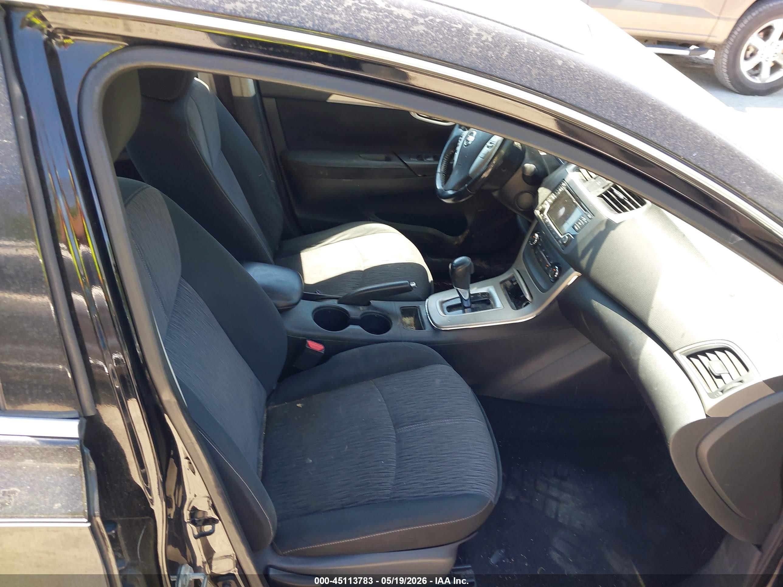 2015 Nissan Sentra Fe+ S/s/sl/sr/sv Черный vin: 3N1AB7AP6FY250573