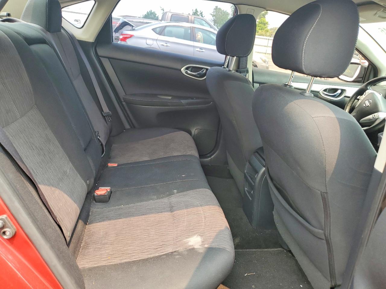 2015 Nissan Sentra Sv Red vin: 3N1AB7AP6FY252629