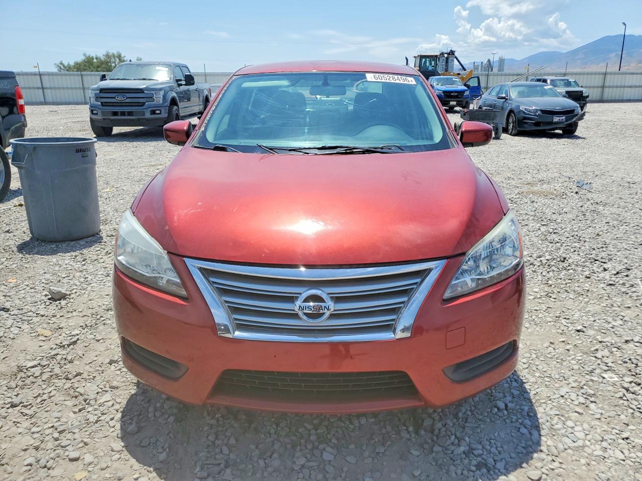 2015 Nissan Sentra Sv Red vin: 3N1AB7AP6FY253506