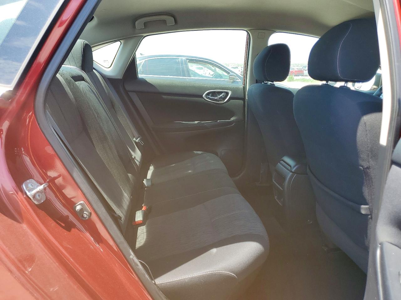 2015 Nissan Sentra Sv Red vin: 3N1AB7AP6FY253506