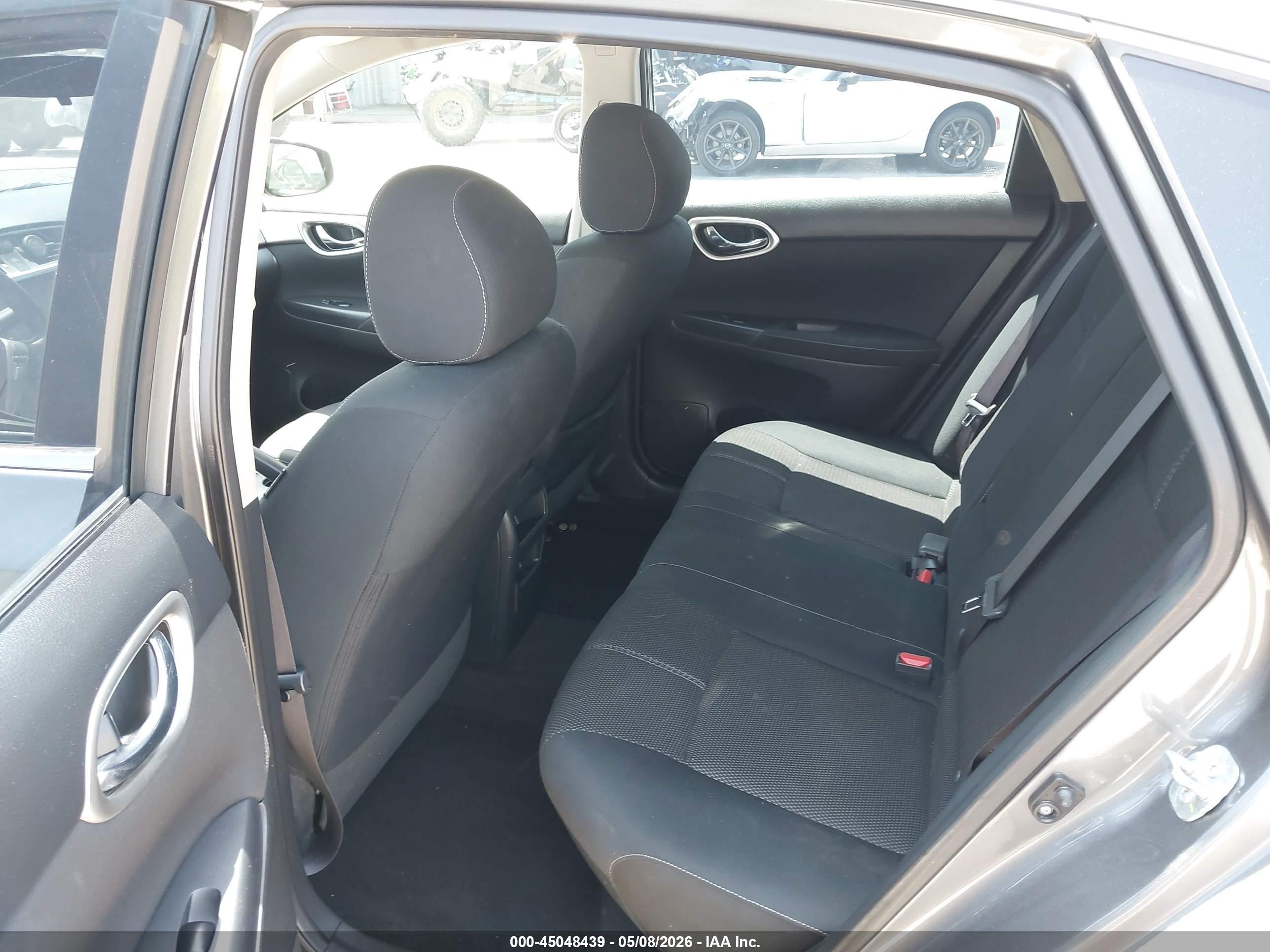 2015 Nissan Sentra S Gray vin: 3N1AB7AP6FY257474