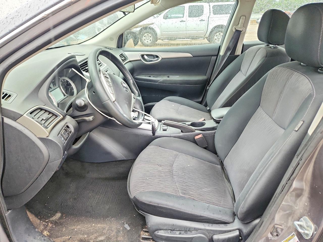 2015 Nissan Sentra Sv Gray vin: 3N1AB7AP6FY262044