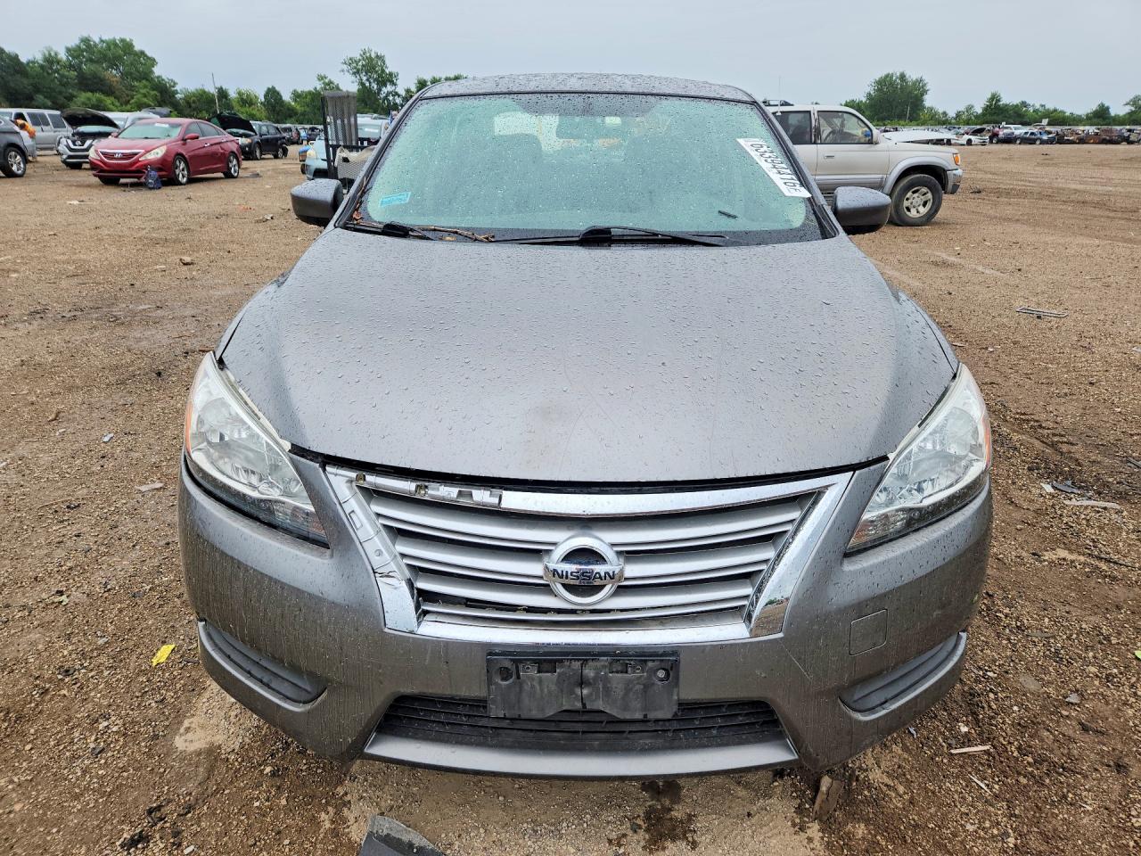 2015 Nissan Sentra Sv Gray vin: 3N1AB7AP6FY262044