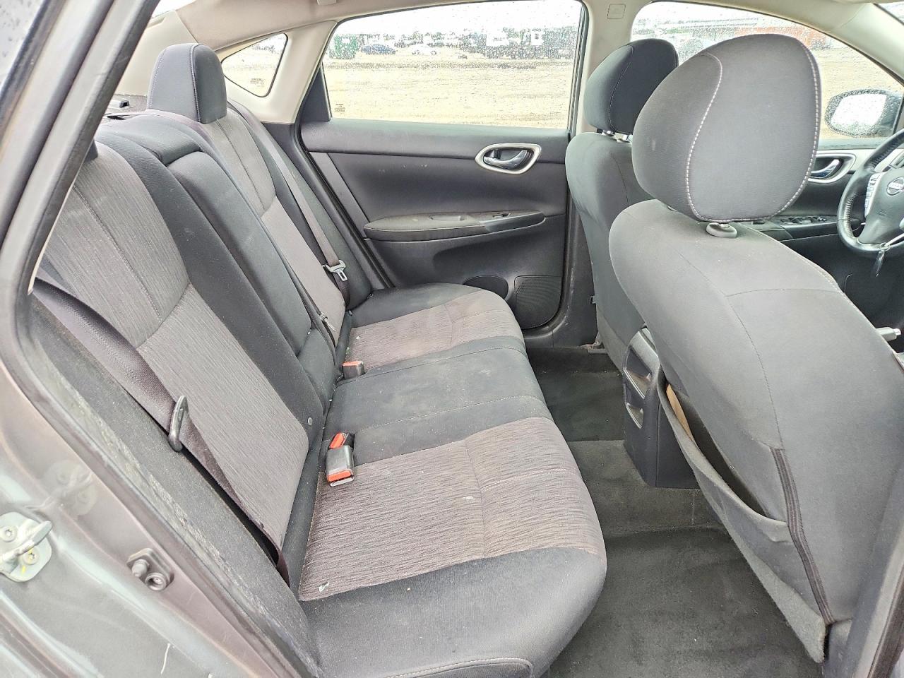 2015 Nissan Sentra Sv Gray vin: 3N1AB7AP6FY262044