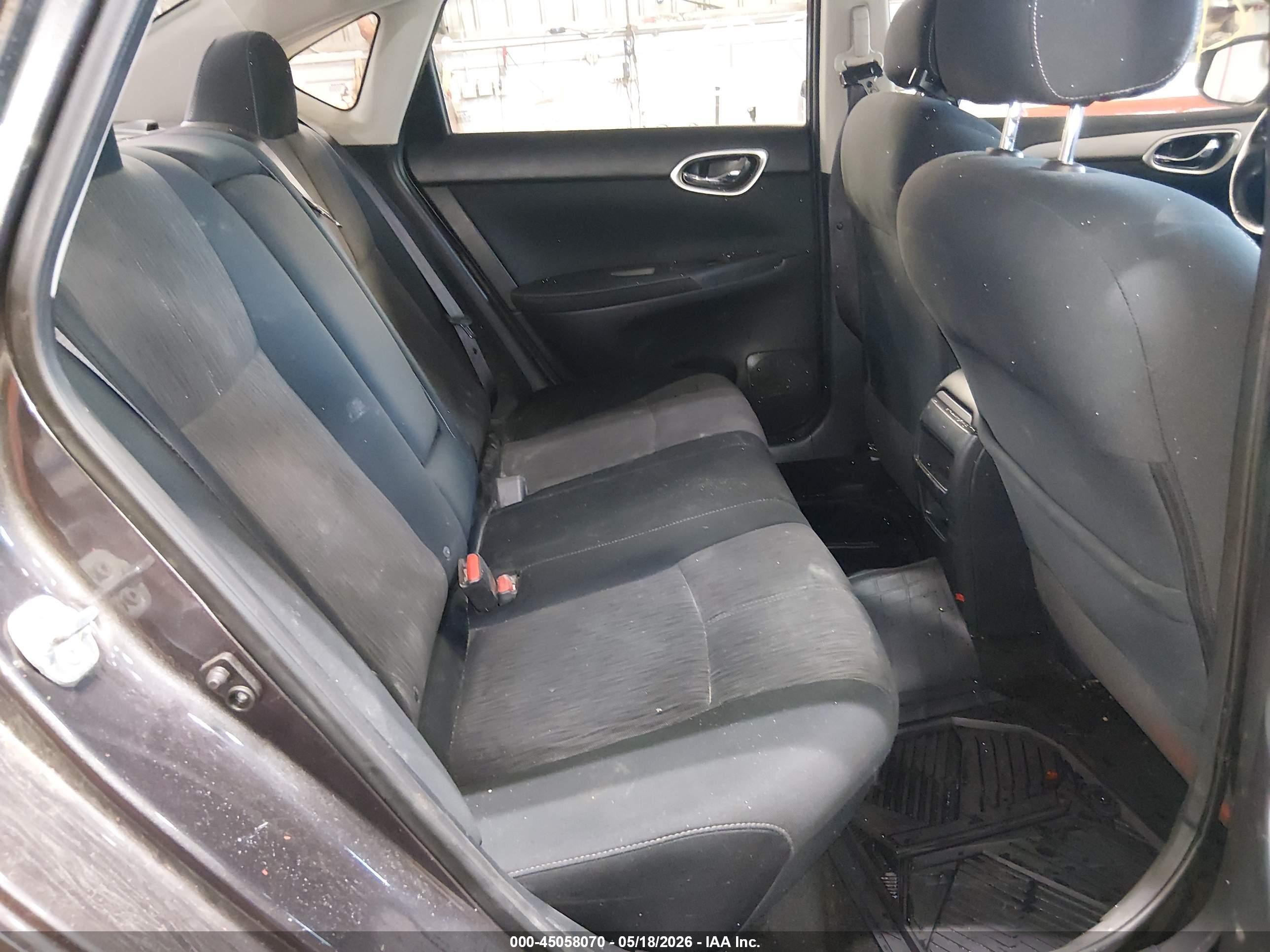 2015 Nissan Sentra Sv Gray vin: 3N1AB7AP6FY263386