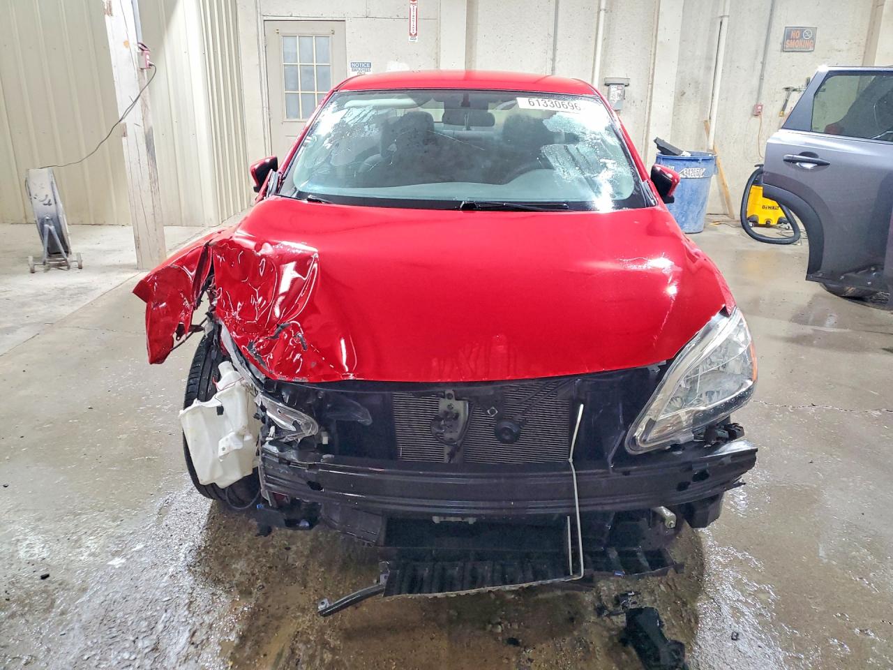 2015 Nissan Sentra Sr Красный vin: 3N1AB7AP6FY263694
