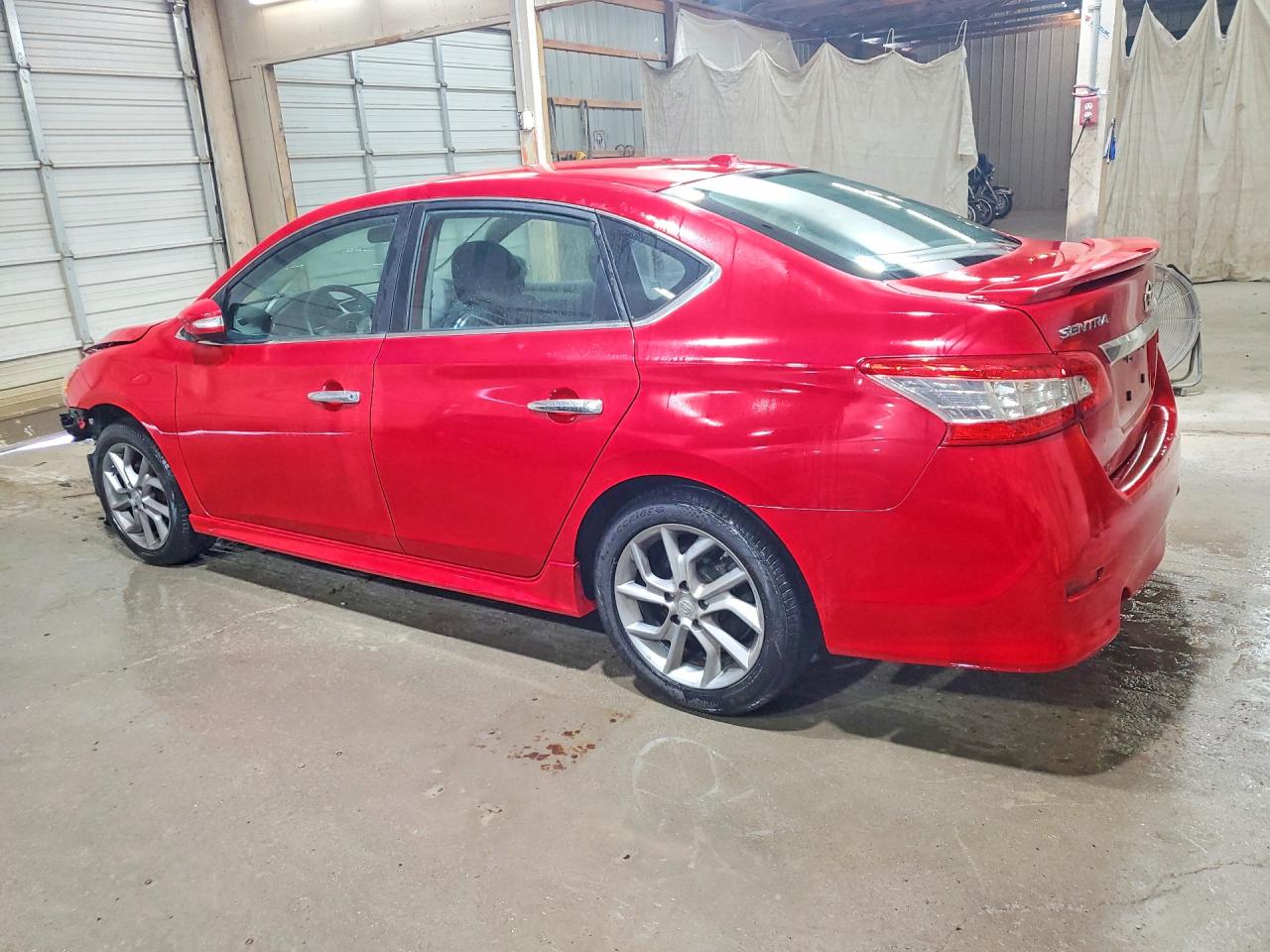 2015 Nissan Sentra Sr Красный vin: 3N1AB7AP6FY263694