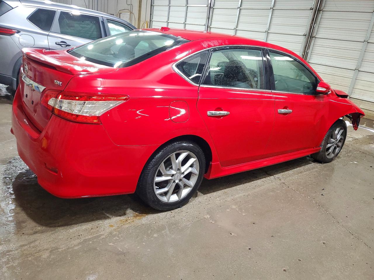 2015 Nissan Sentra Sr Красный vin: 3N1AB7AP6FY263694