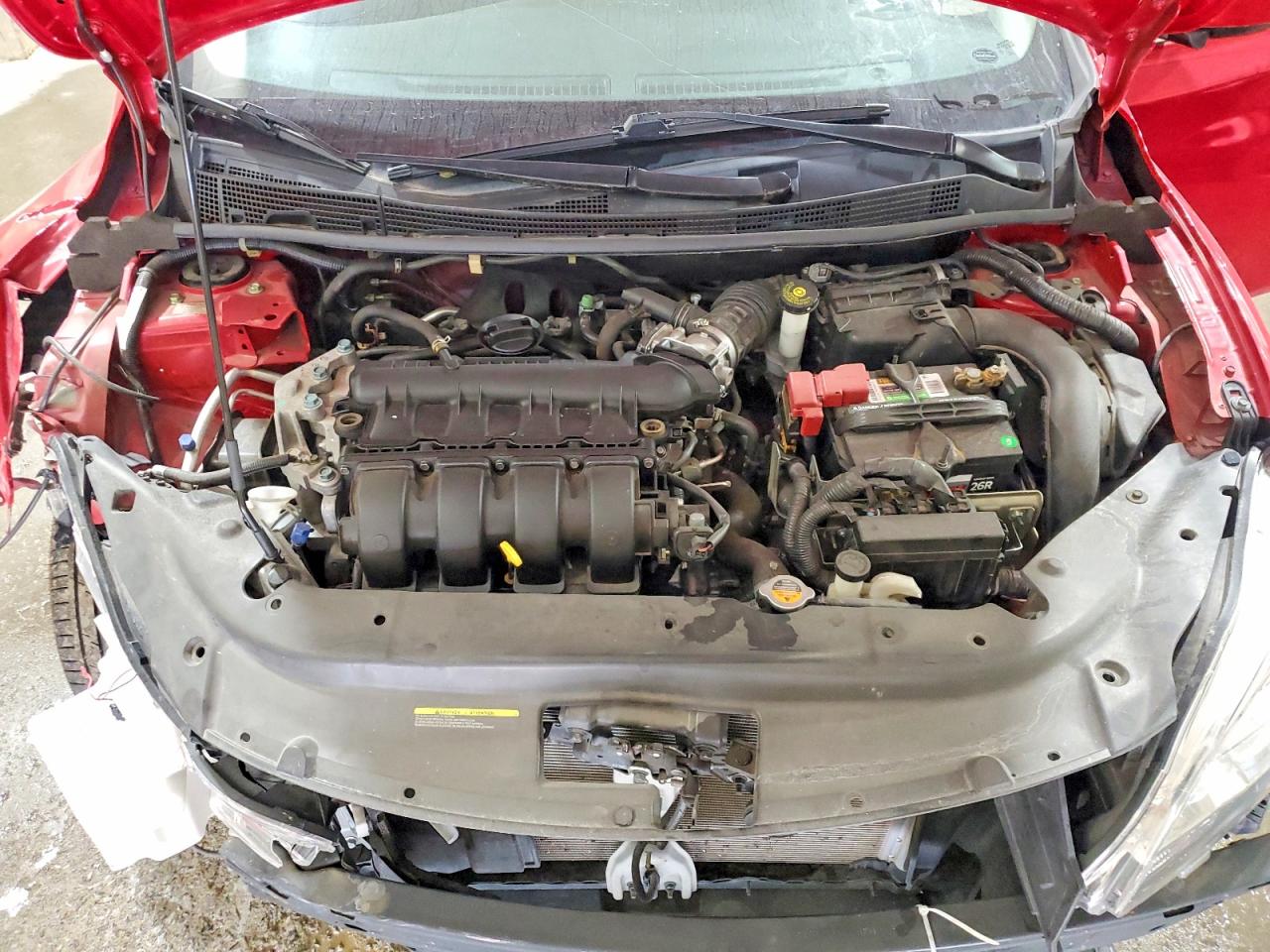 2015 Nissan Sentra Sr Красный vin: 3N1AB7AP6FY263694