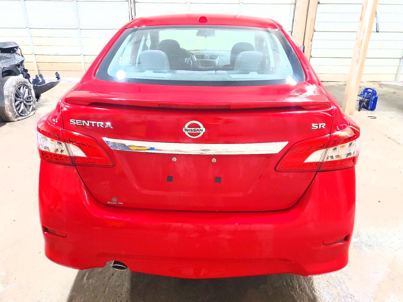 2015 Nissan Sentra Sr Красный vin: 3N1AB7AP6FY263694