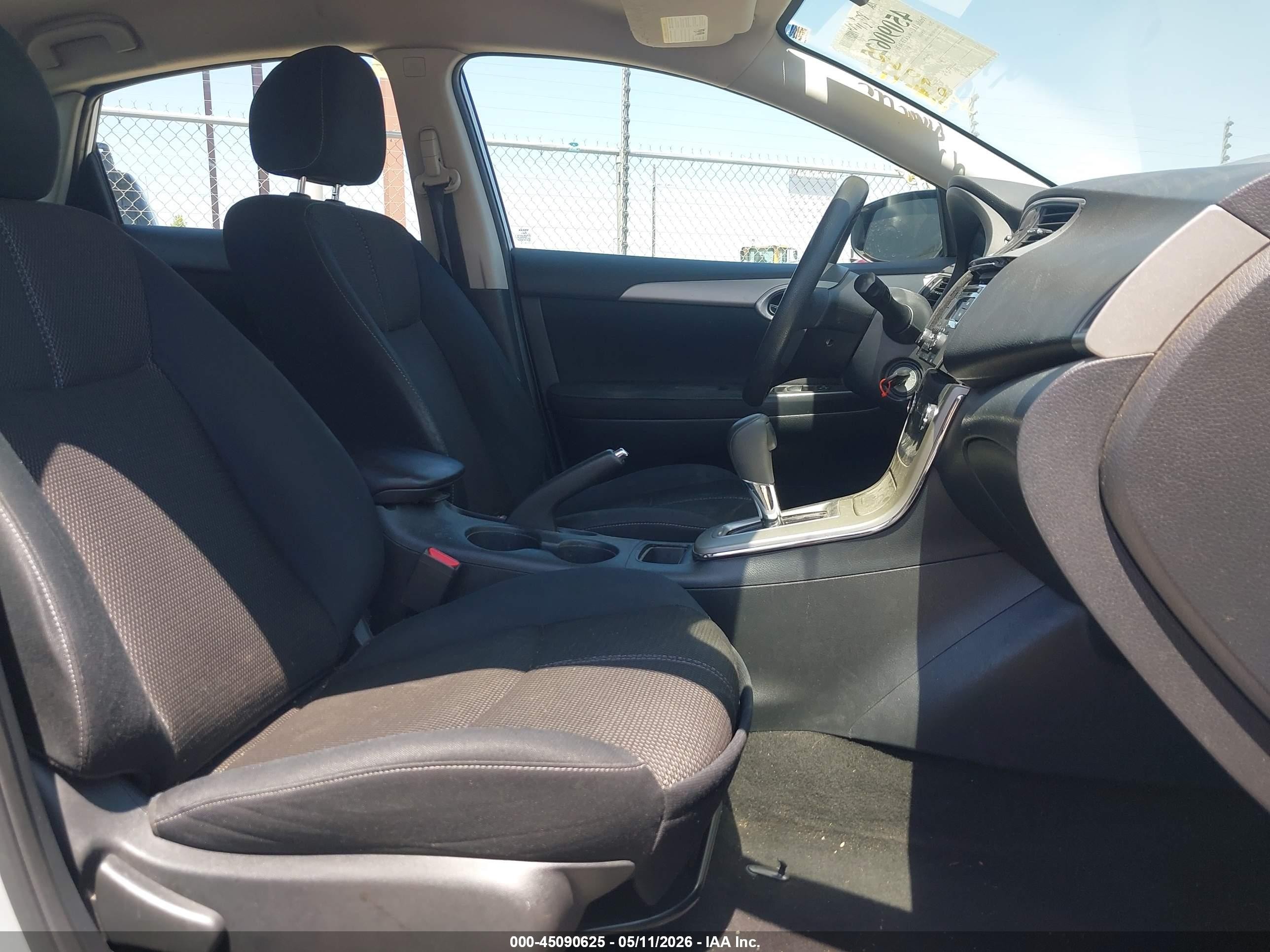 2015 Nissan Sentra S Silver vin: 3N1AB7AP6FY265784